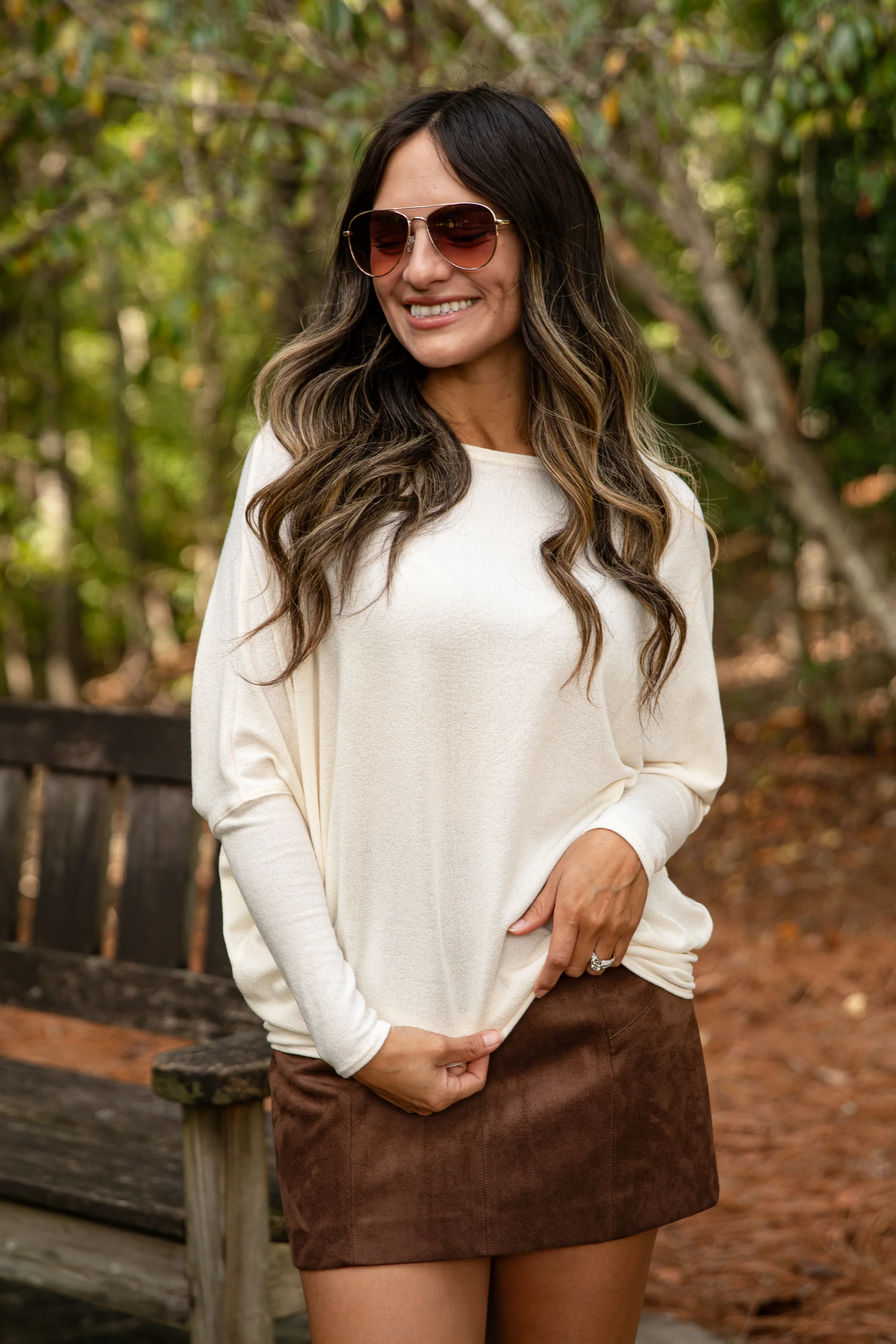 FINAL SALE - Always In Sight Oversized Knit Top - DU DEAL