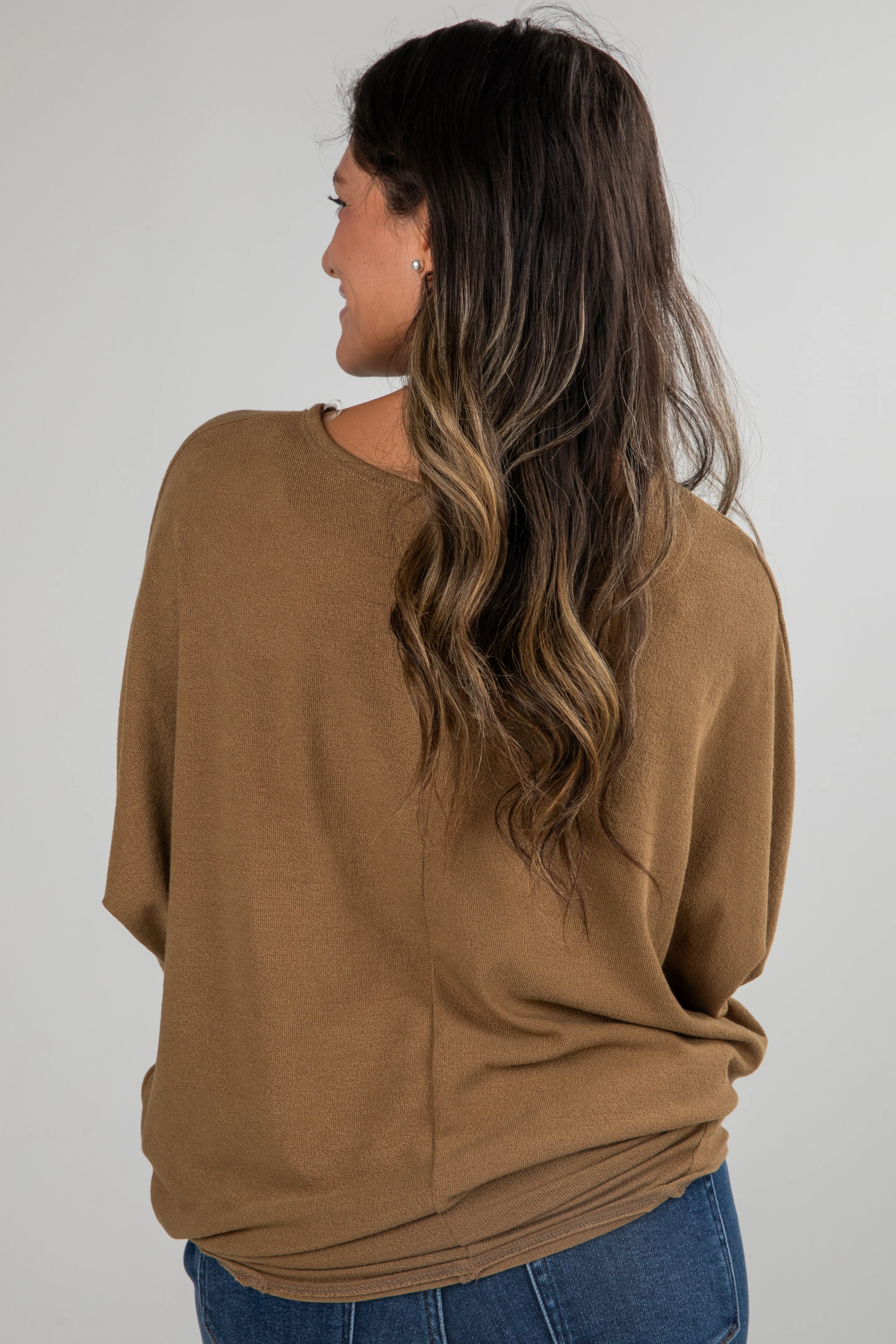 FINAL SALE - Always In Sight Oversized Knit Top - DU DEAL