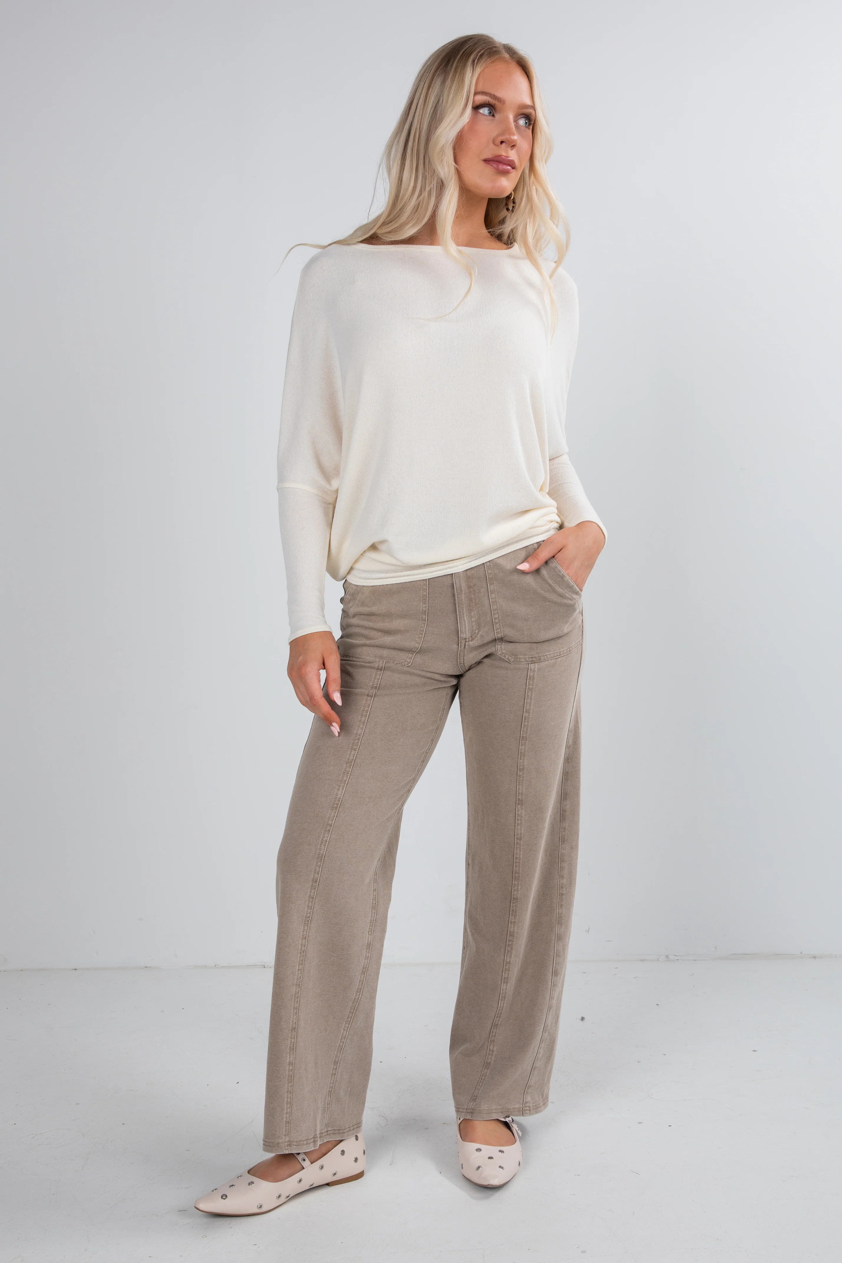 FINAL SALE - Always In Sight Oversized Knit Top - DU DEAL