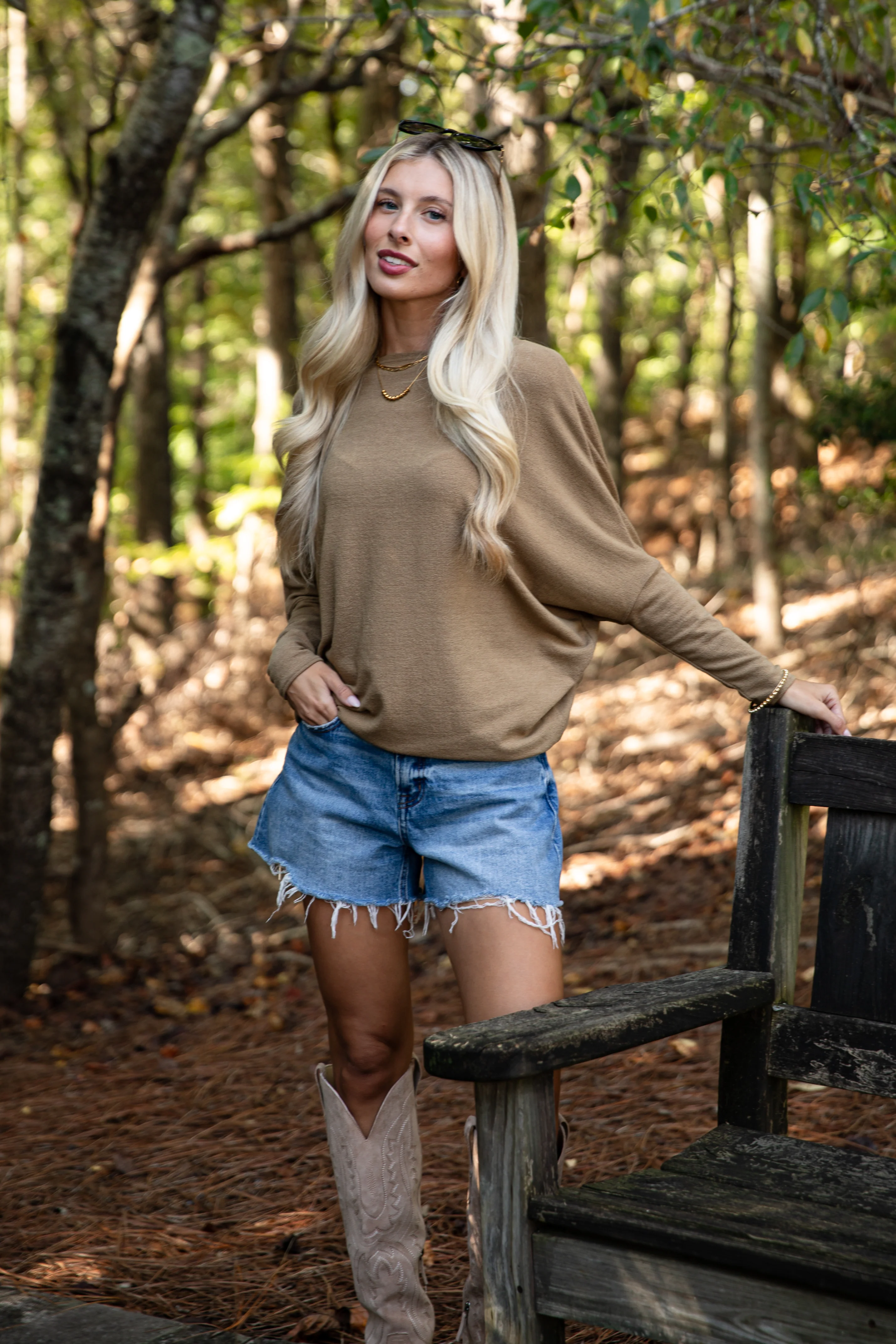 FINAL SALE - Always In Sight Oversized Knit Top - DU DEAL