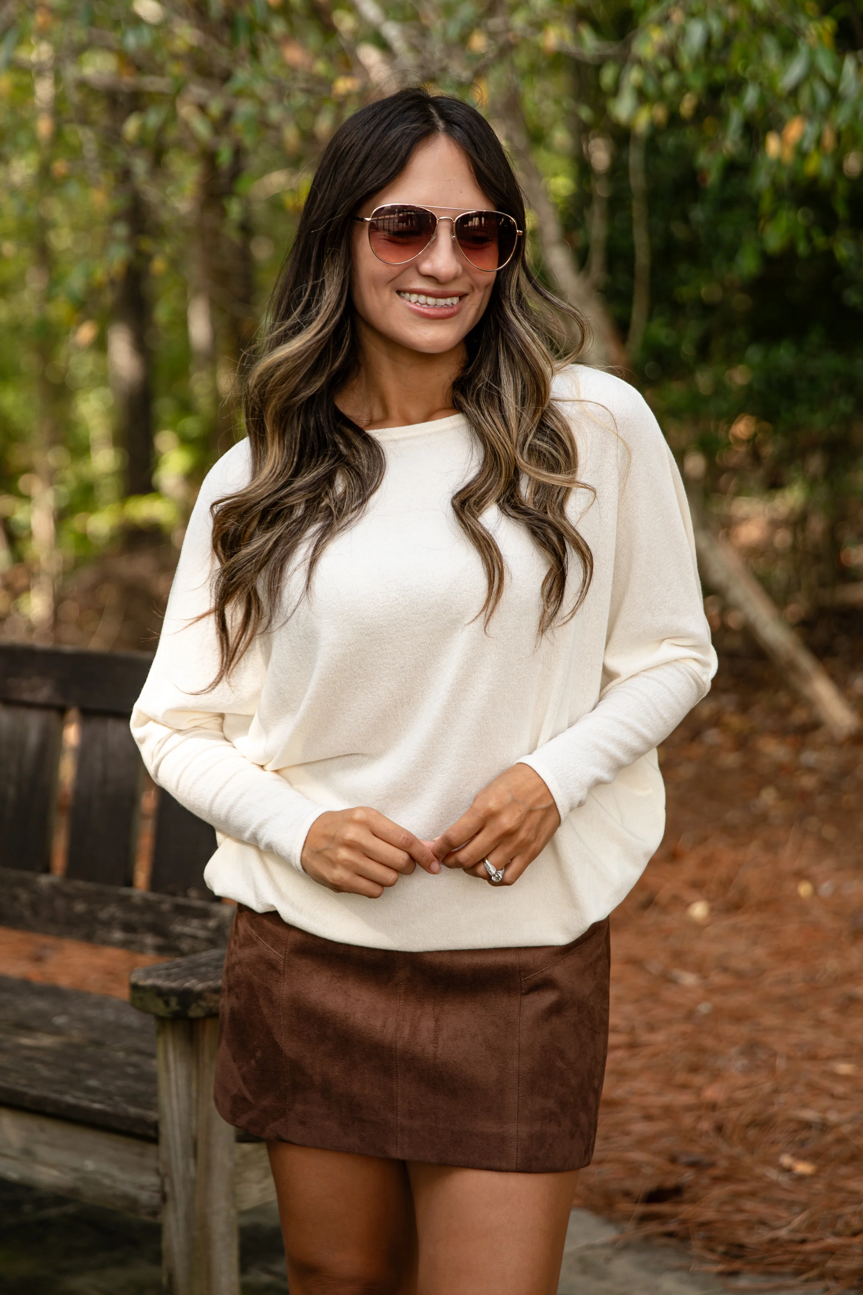 FINAL SALE - Always In Sight Oversized Knit Top - DU DEAL