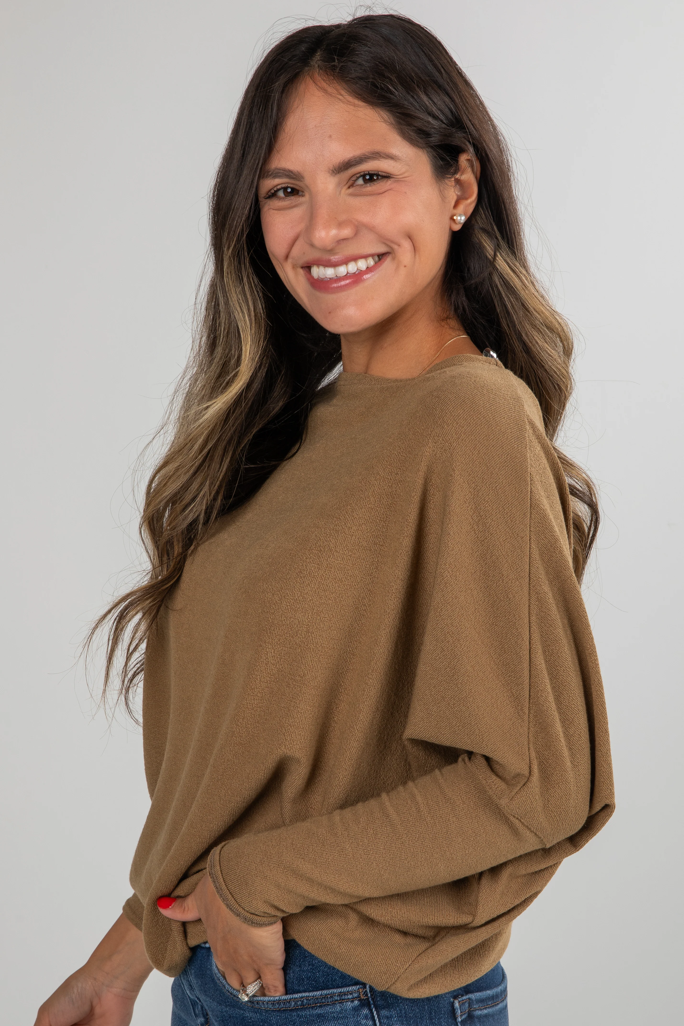 FINAL SALE - Always In Sight Oversized Knit Top - DU DEAL