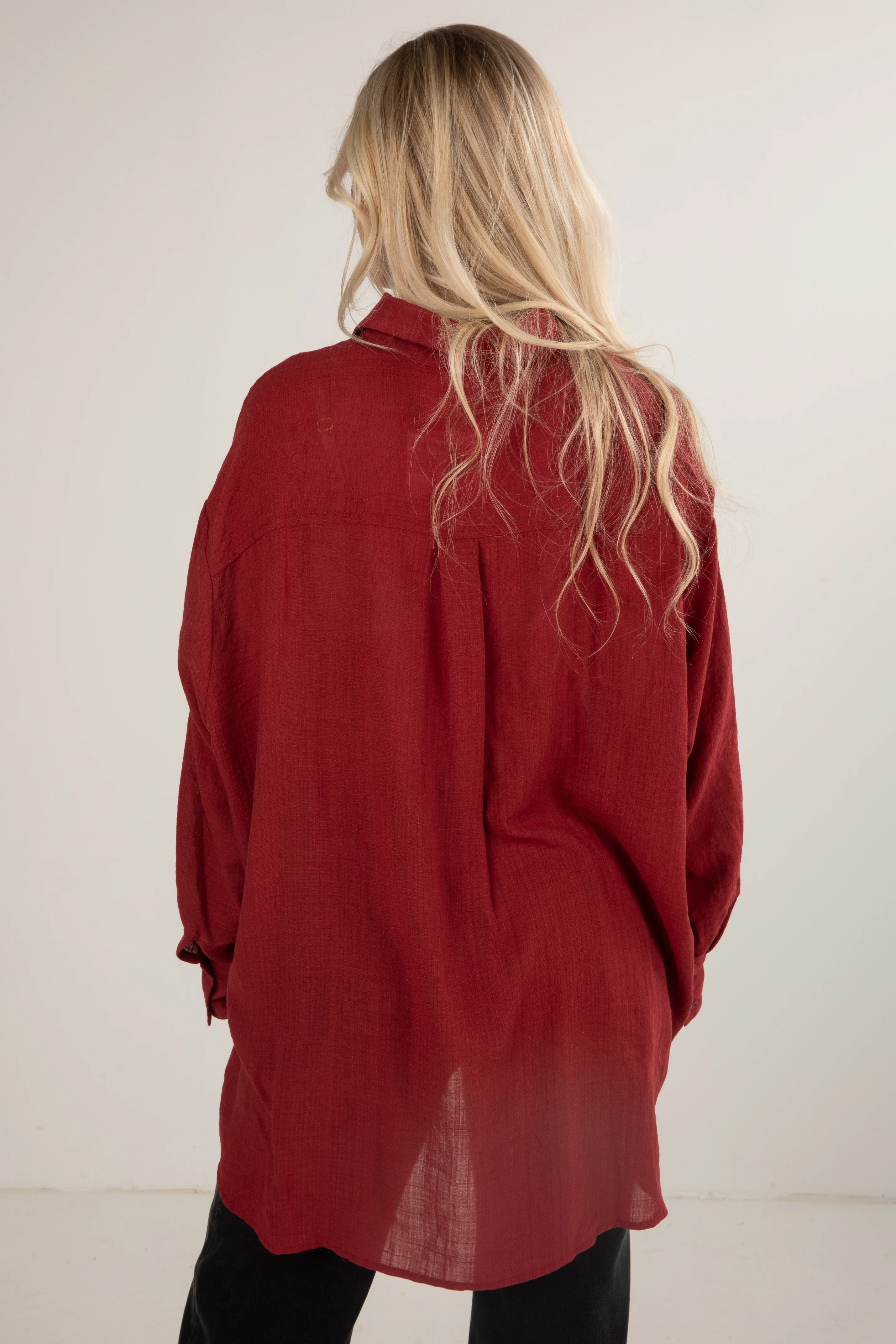 Allison Oversized Button-Up Blouse 10 Allison Oversized Button-Up Blouse