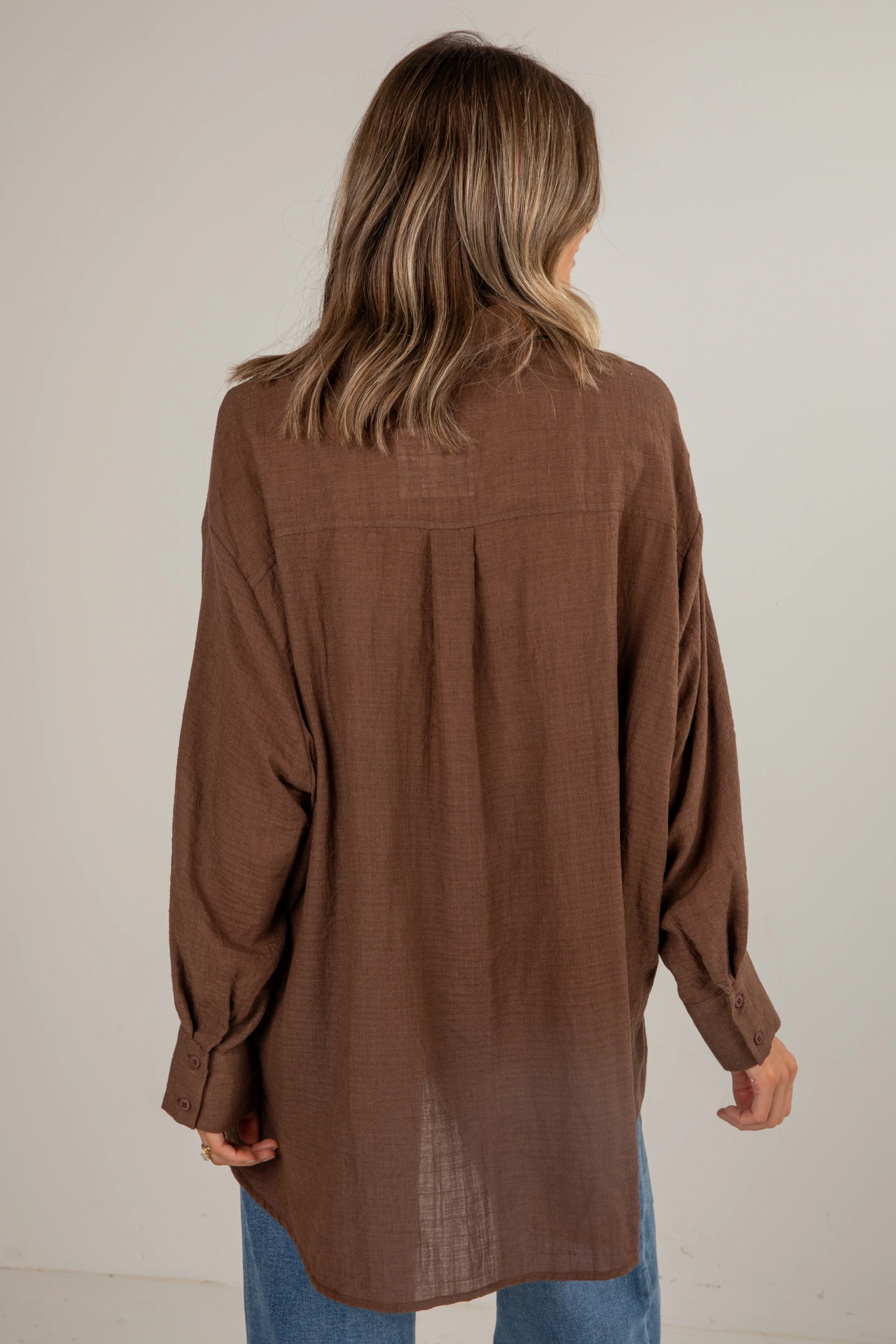 Allison Oversized Button-Up Blouse 13 Allison Oversized Button-Up Blouse