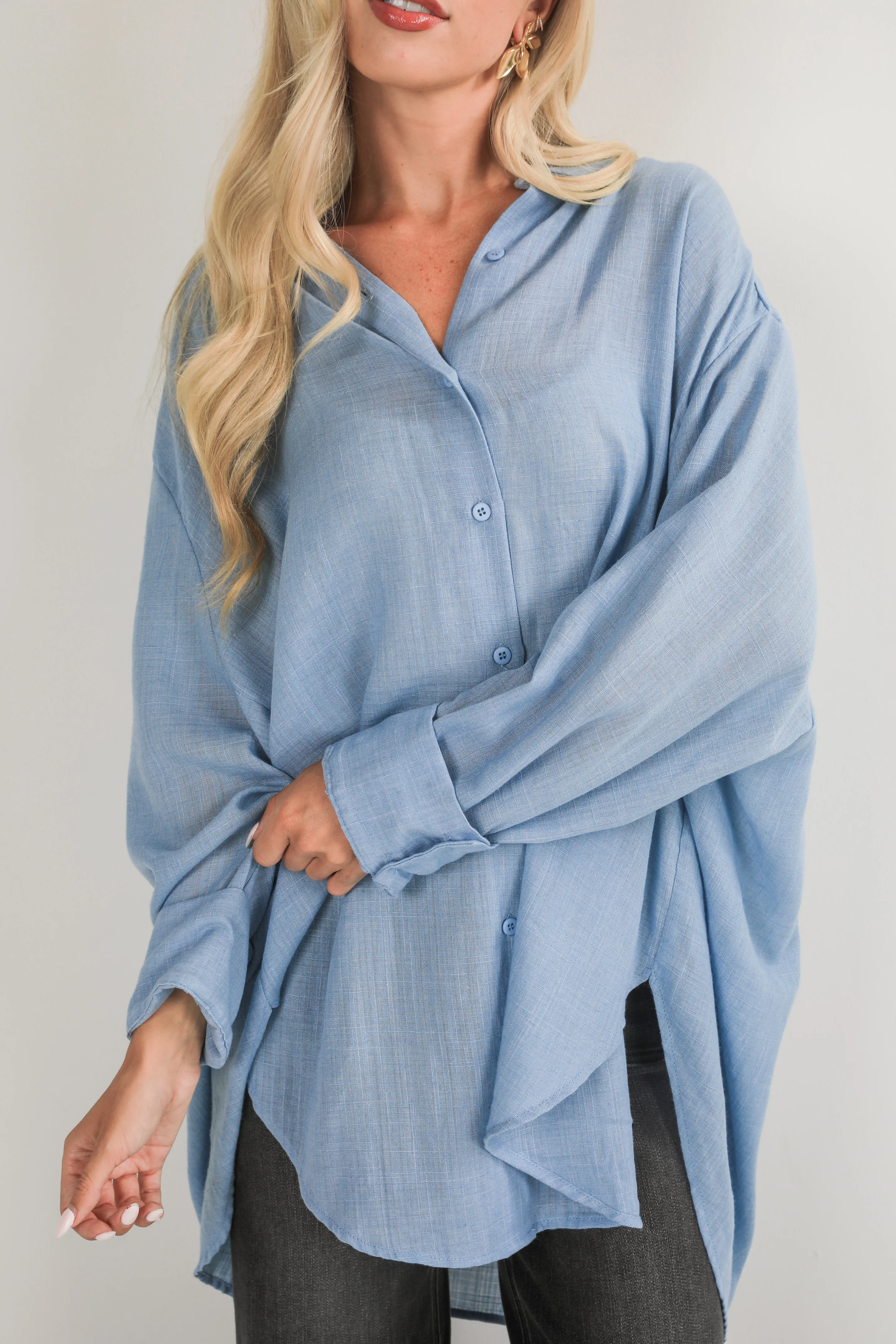 Allison Oversized Button-Up Blouse 29 Allison Oversized Button-Up Blouse