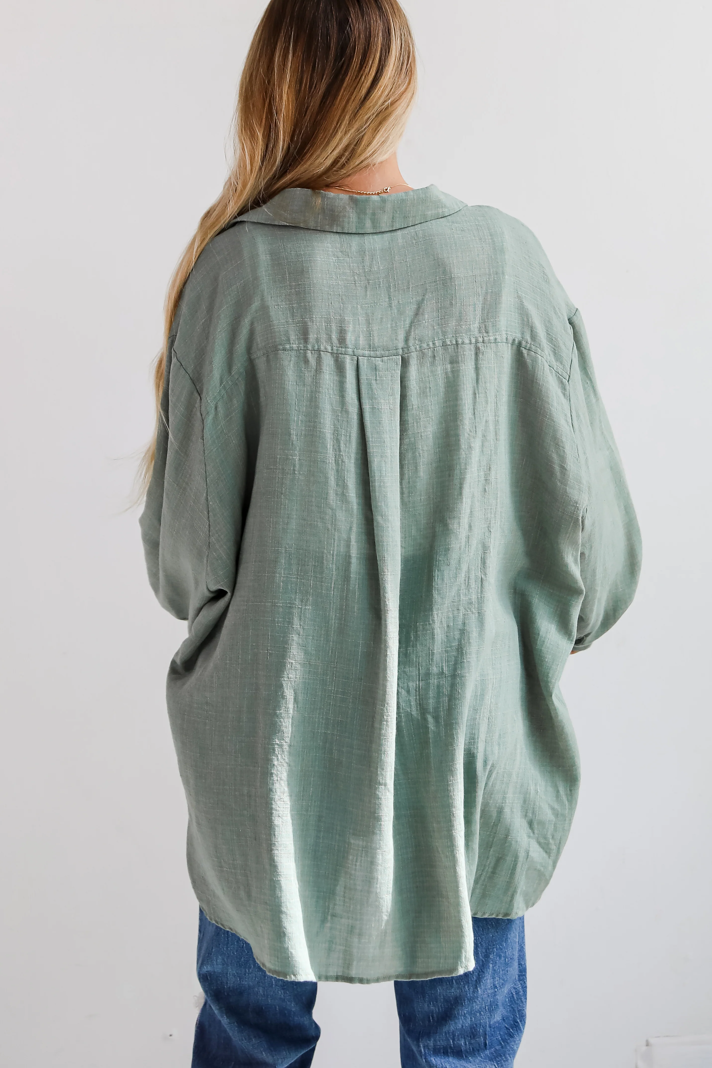 Allison Oversized Button-Up Blouse 45 Allison Oversized Button-Up Blouse