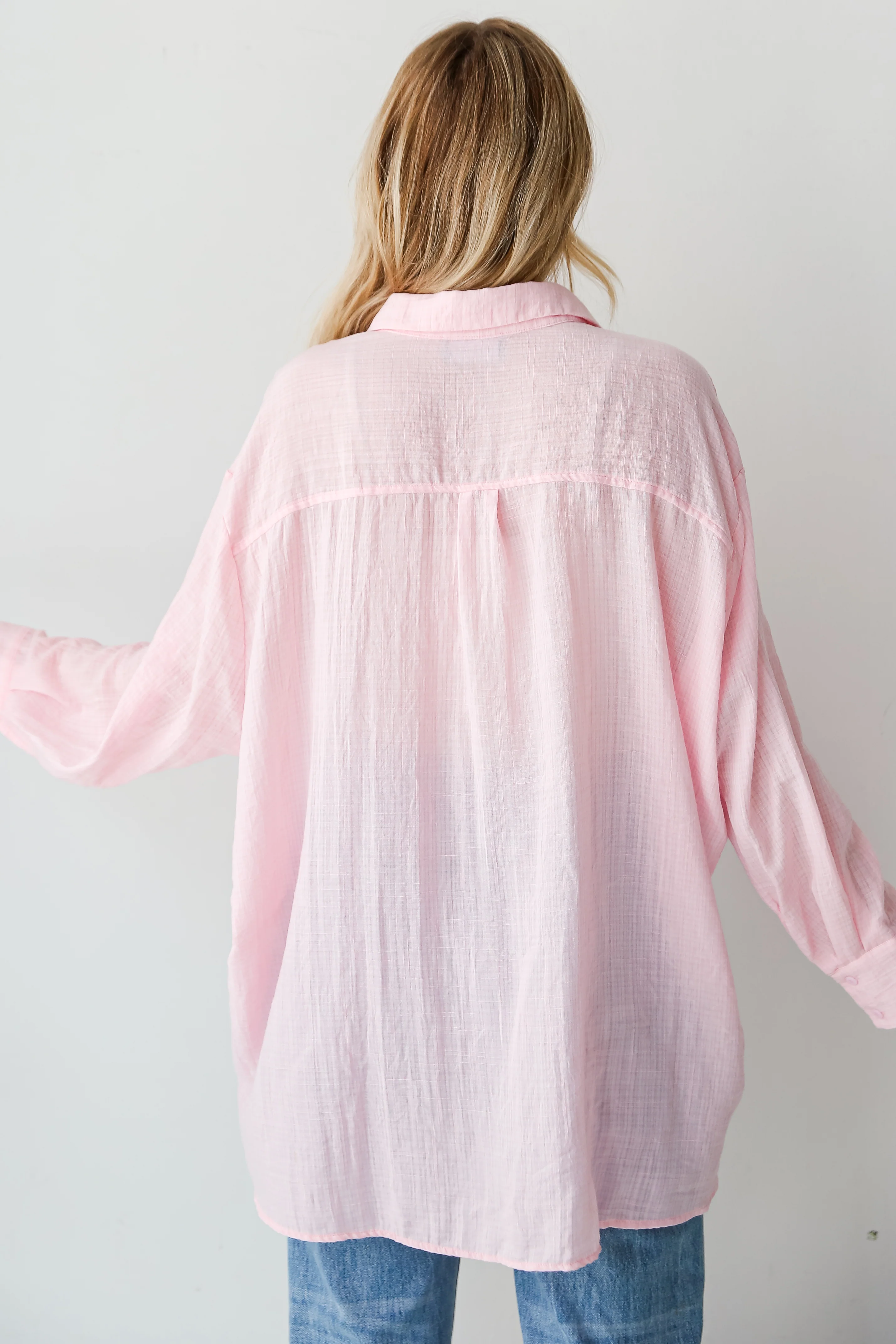 Allison Oversized Button-Up Blouse 59 Allison Oversized Button-Up Blouse