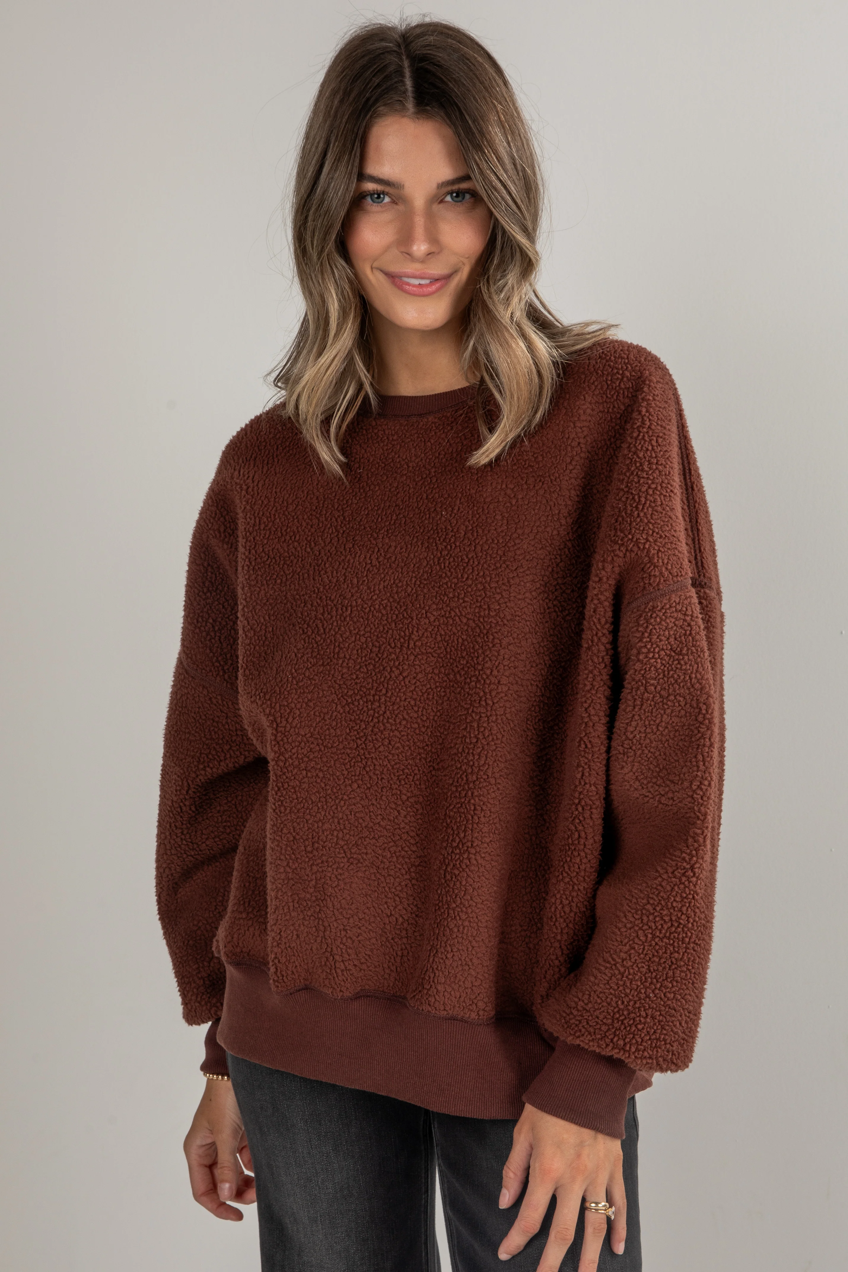 FINAL SALE - Cozied Up Reversible Sweatshirt 14 FINAL SALE - Cozied Up Reversible Sweatshirt
