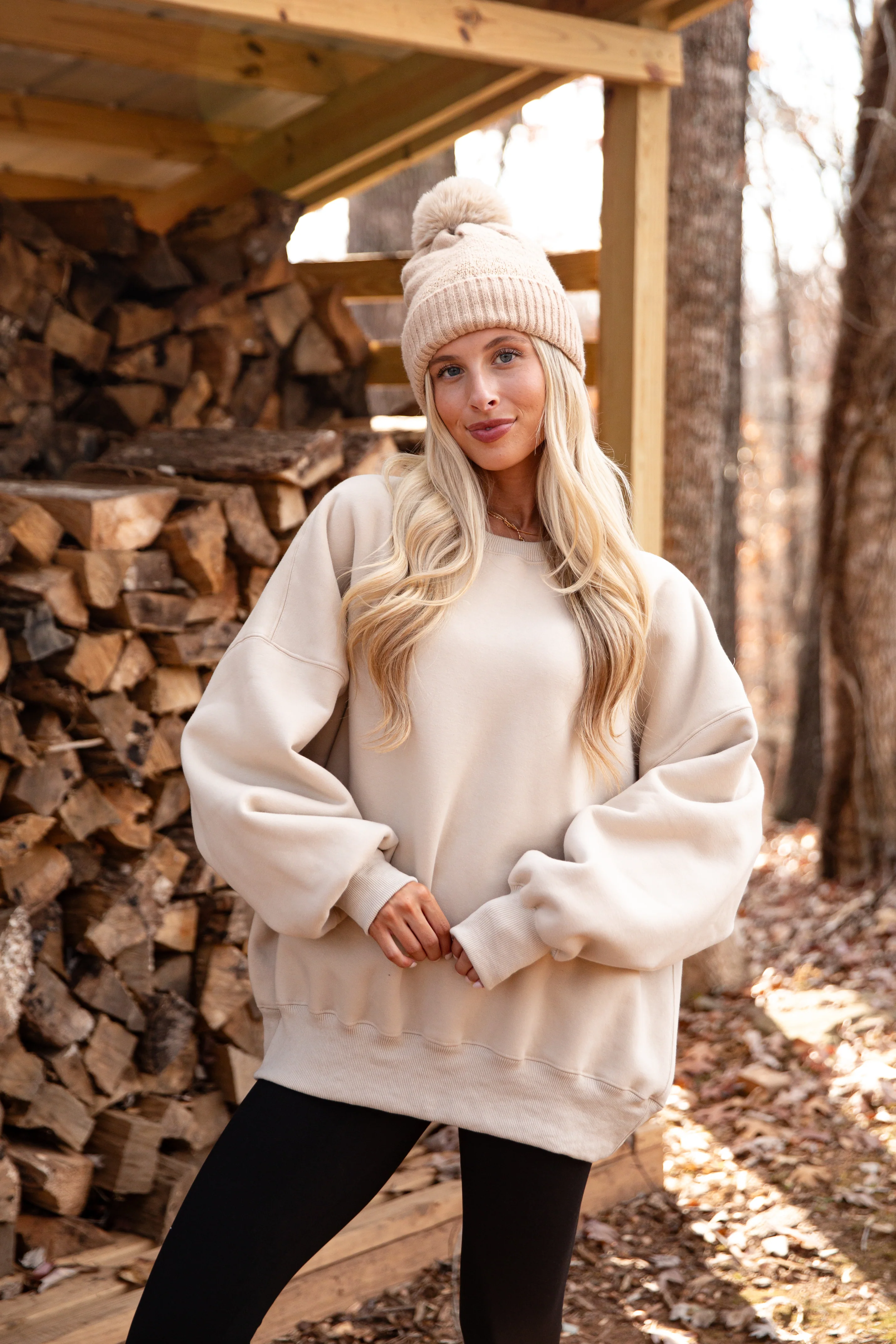 FINAL SALE - Cozied Up Reversible Sweatshirt