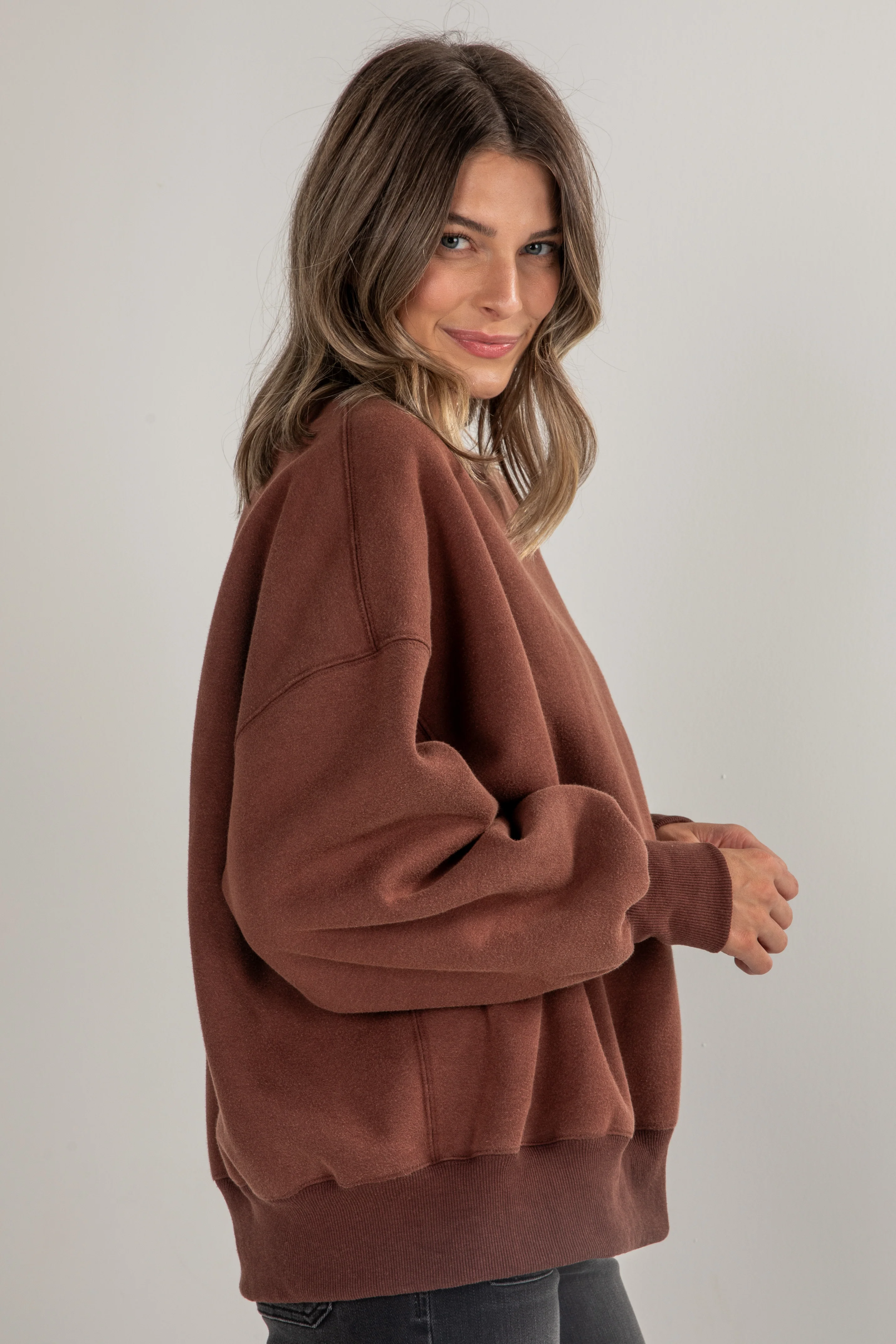 FINAL SALE - Cozied Up Reversible Sweatshirt 20 FINAL SALE - Cozied Up Reversible Sweatshirt