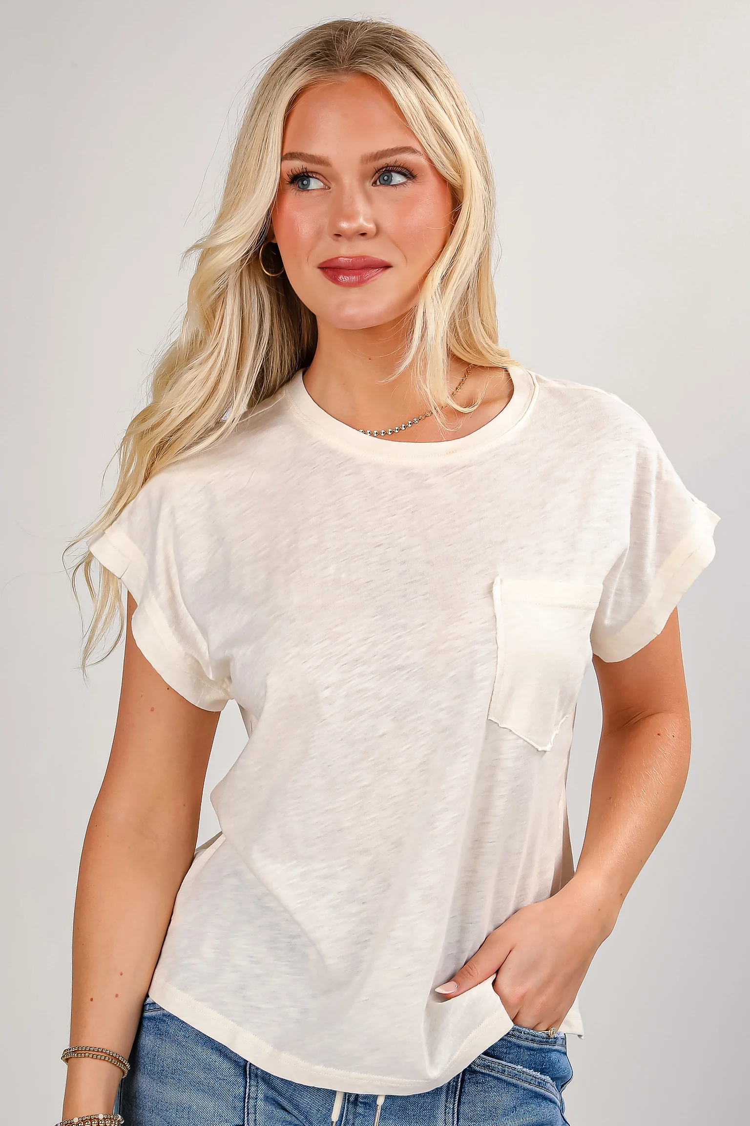 FINAL SALE - Emerson Everyday Tee - DU DEAL