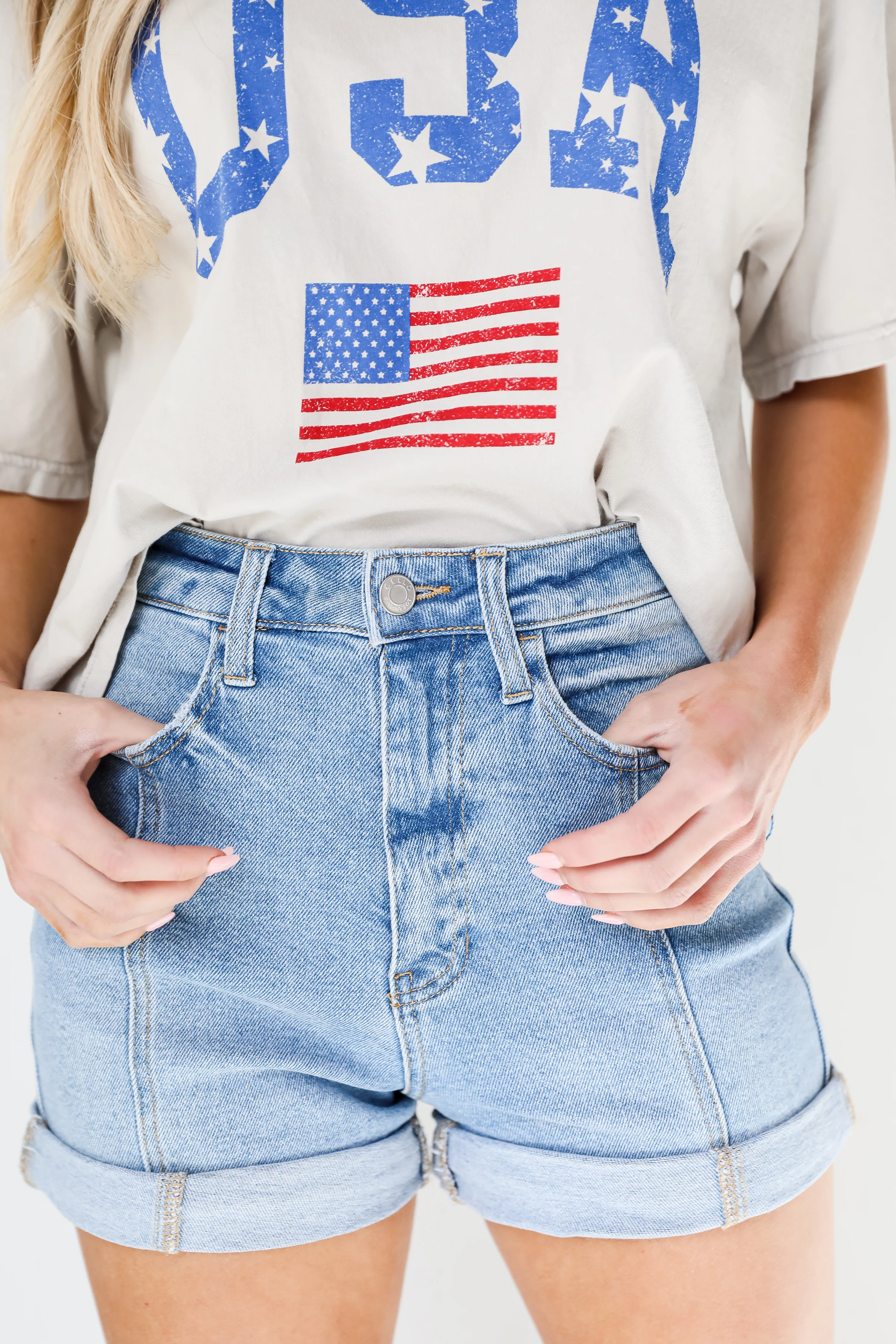 An Ideal Day Denim Shorts
