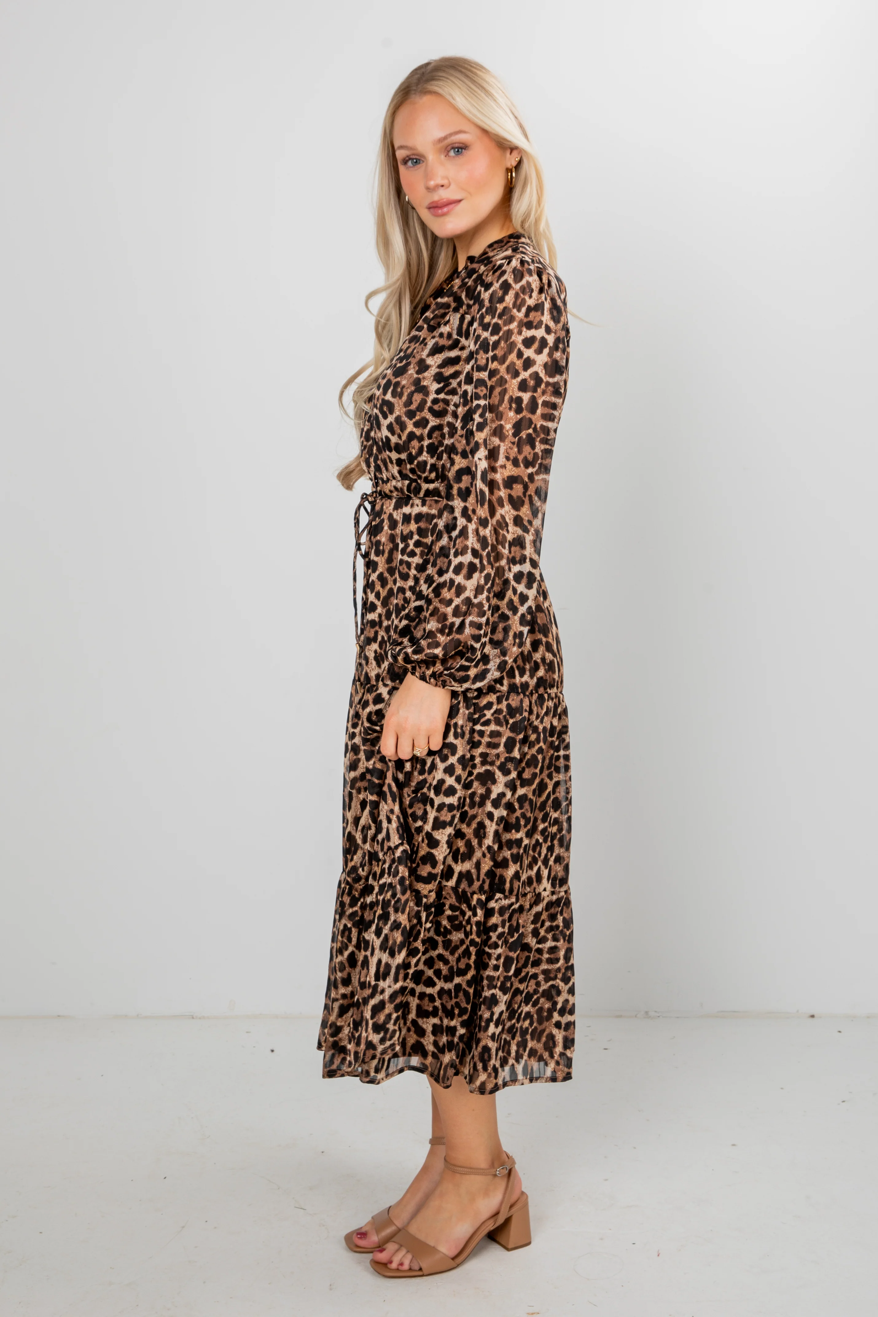 FINAL SALE - Uniquely Confident Leopard Midi Dress 6 FINAL SALE - Uniquely Confident Leopard Midi Dress