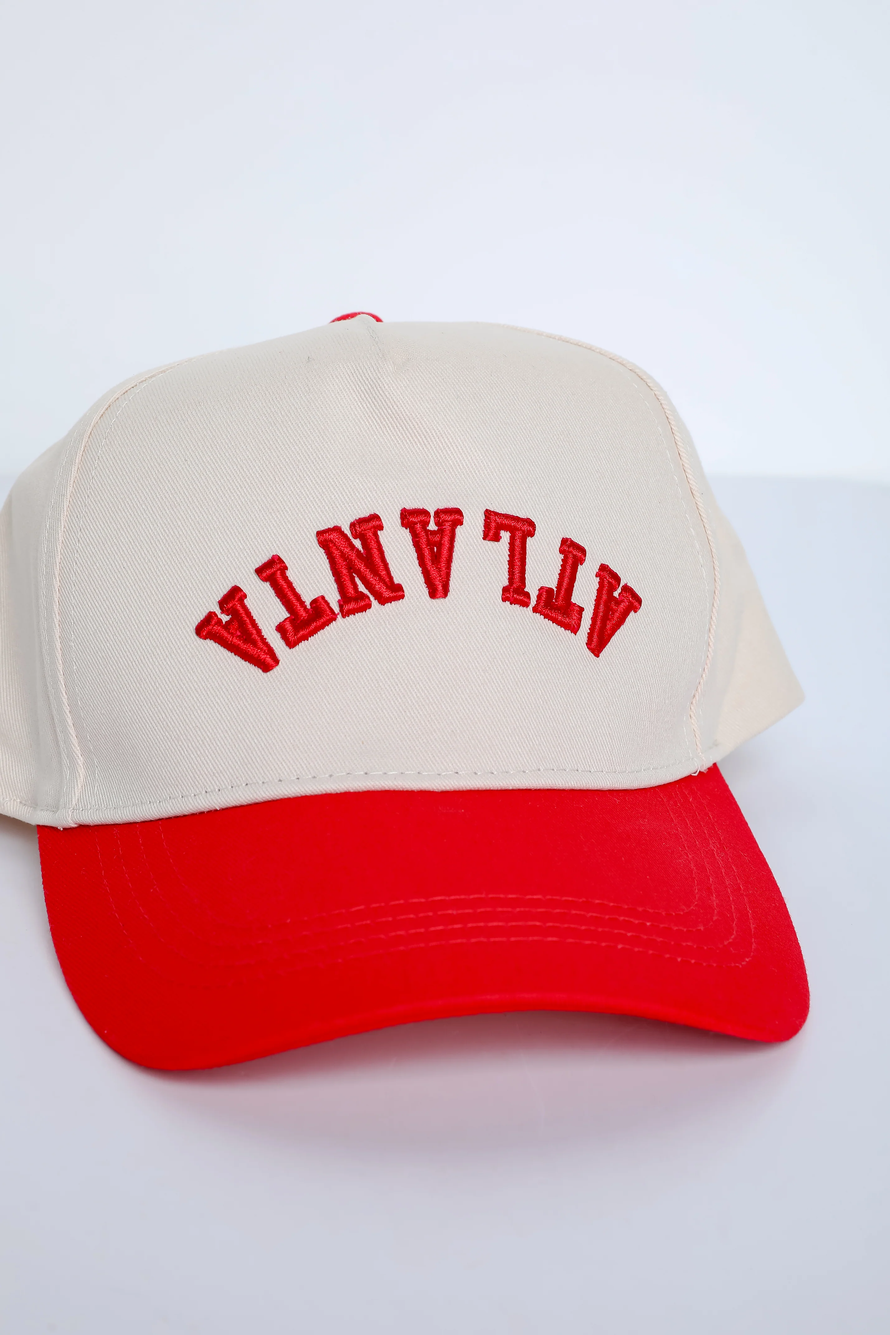 Atlanta Embroidered Color Block Hat - Dress Up
