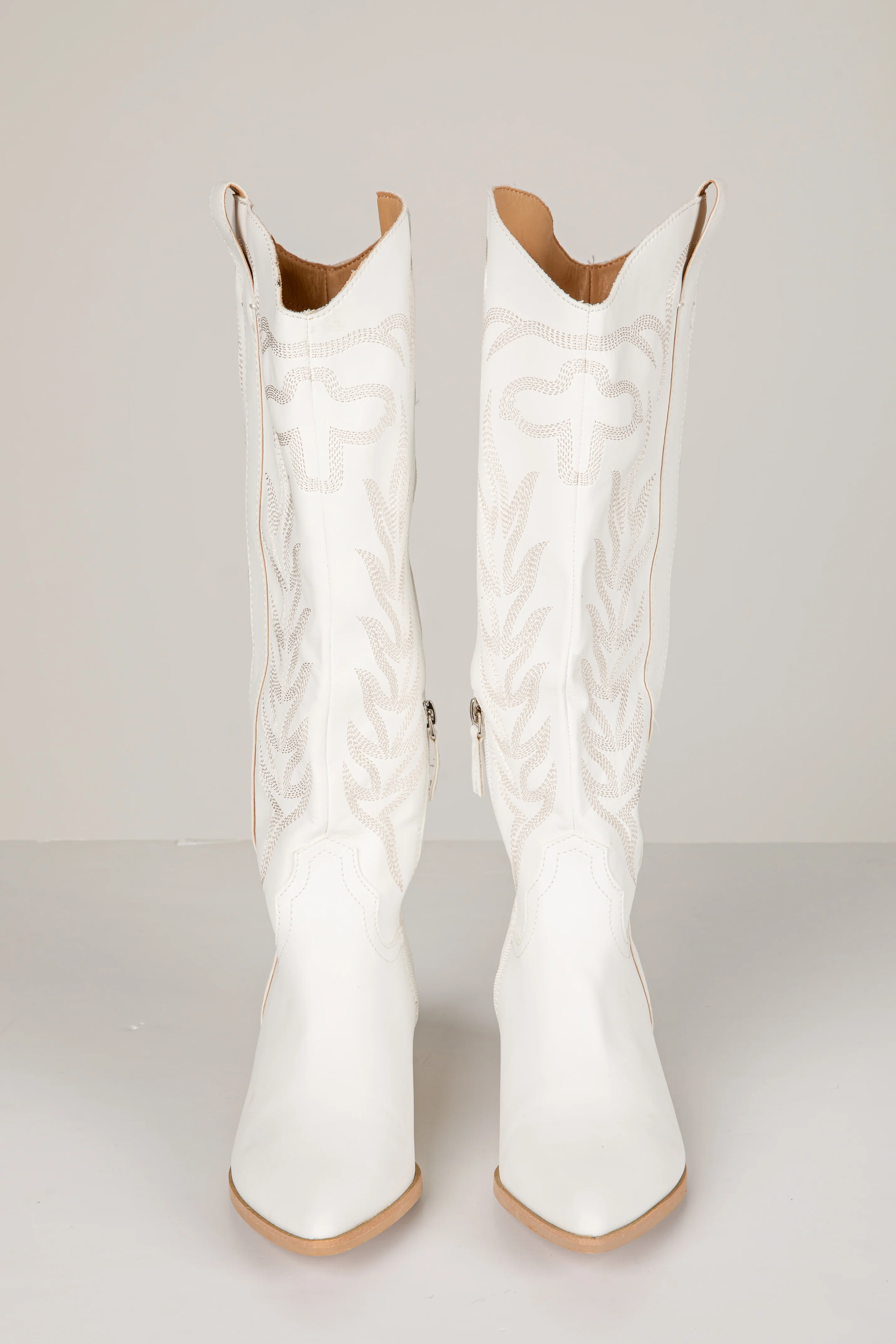 FINAL SALE - From Here On Out White Western Boots 10 FINAL SALE - From Here On Out White Western Boots