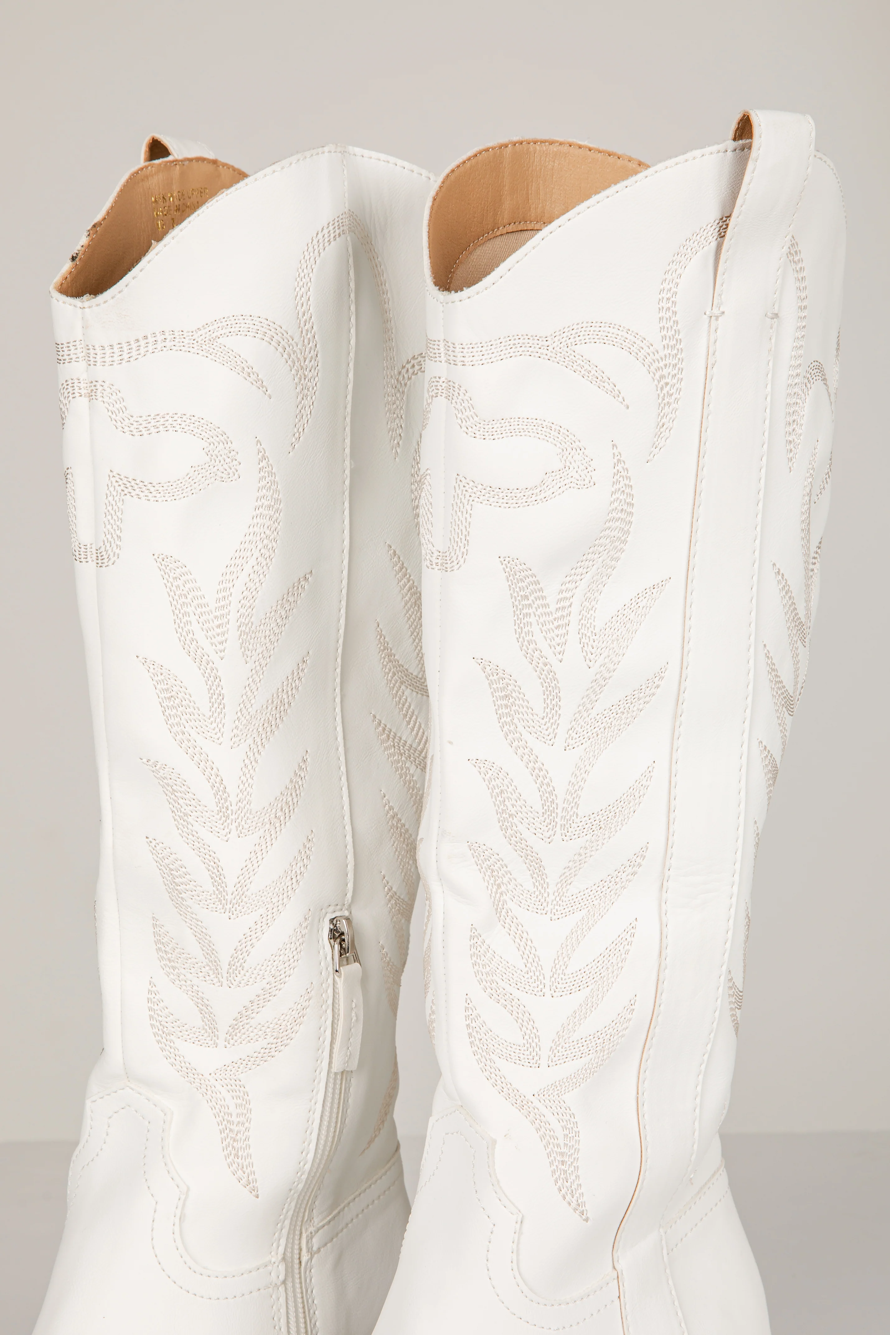 FINAL SALE - From Here On Out White Western Boots 4 FINAL SALE - From Here On Out White Western Boots