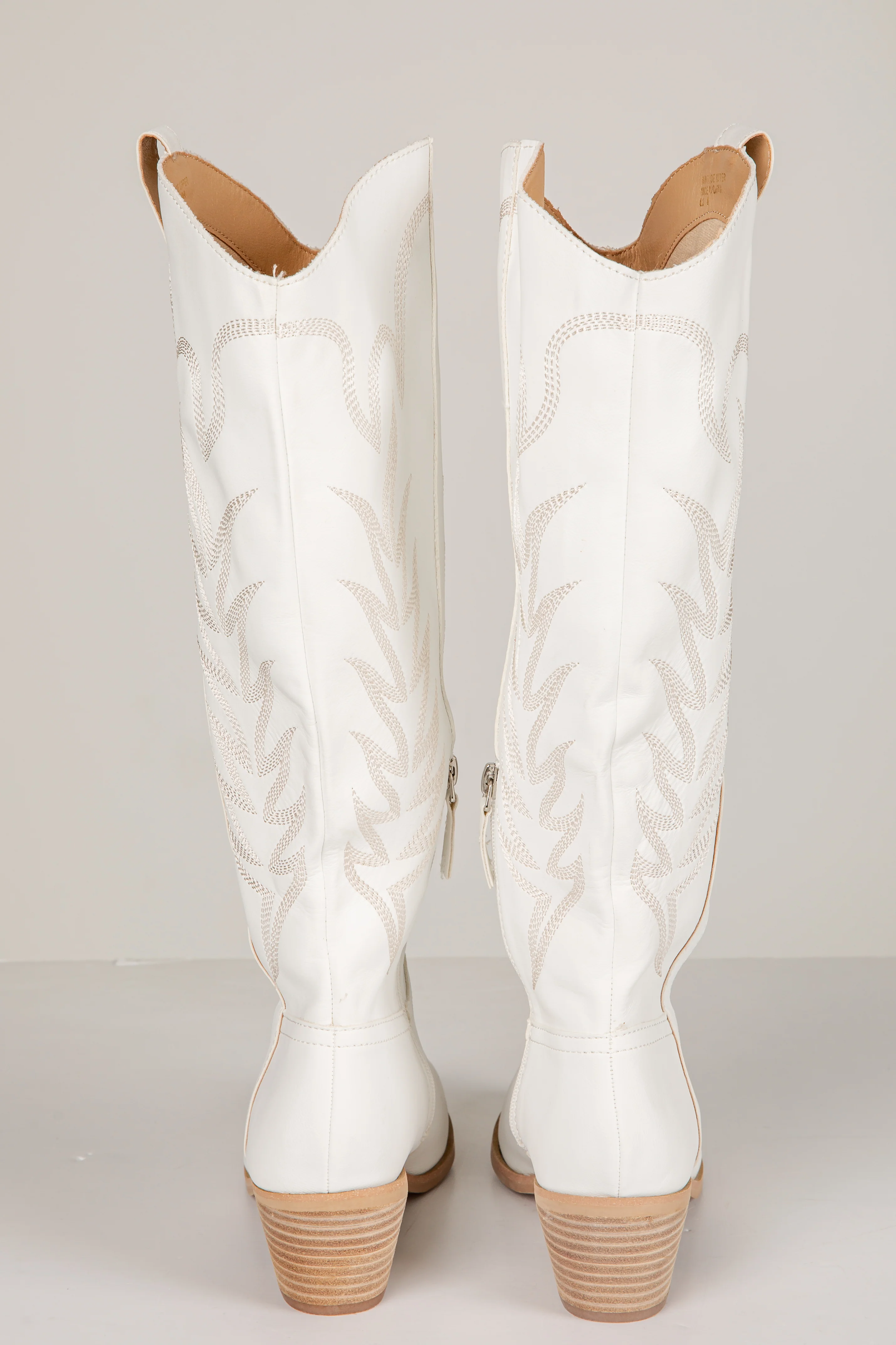 FINAL SALE - From Here On Out White Western Boots 9 FINAL SALE - From Here On Out White Western Boots