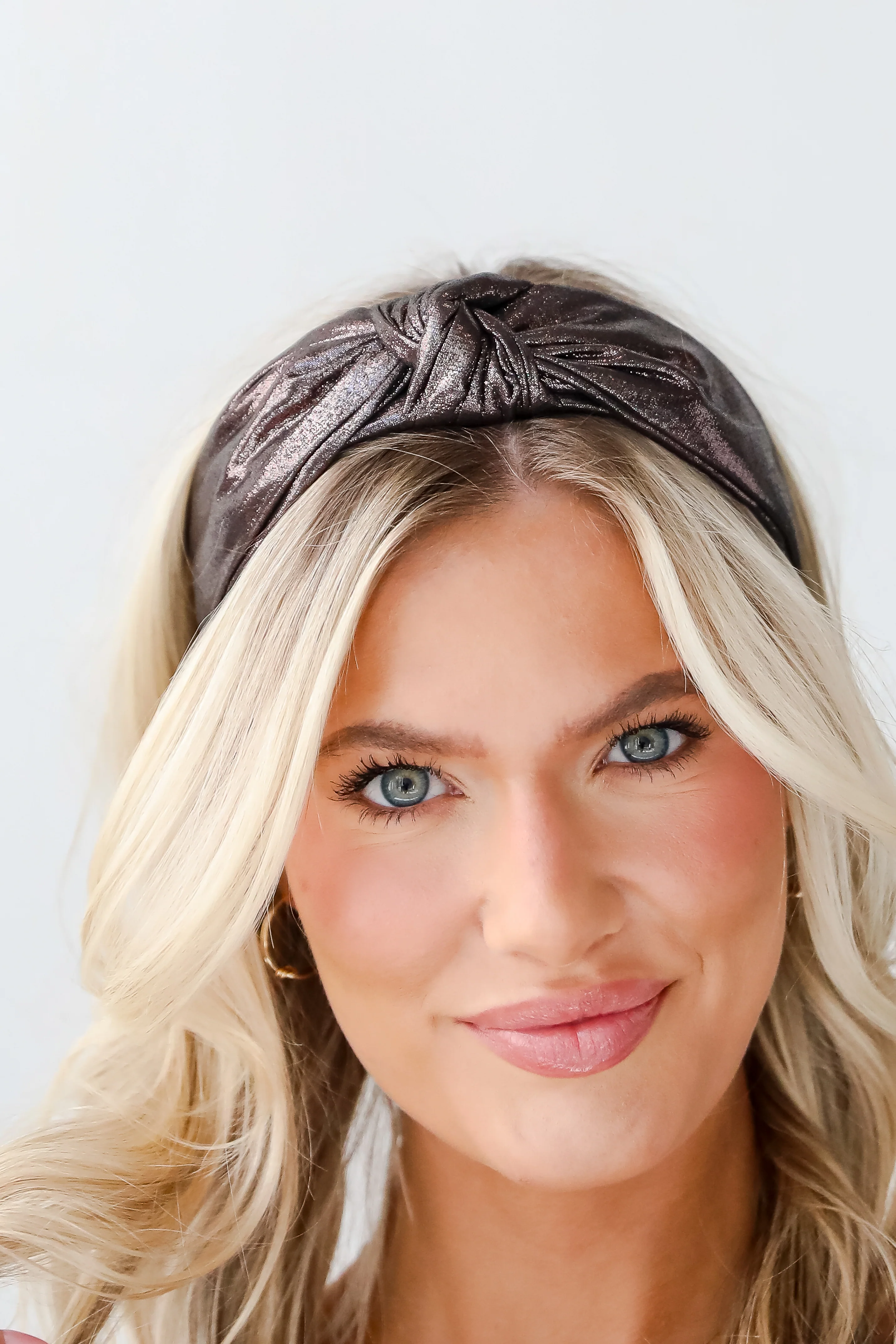 FINAL SALE - Glittering Element Metallic Knotted Headband 15 FINAL SALE - Glittering Element Metallic Knotted Headband