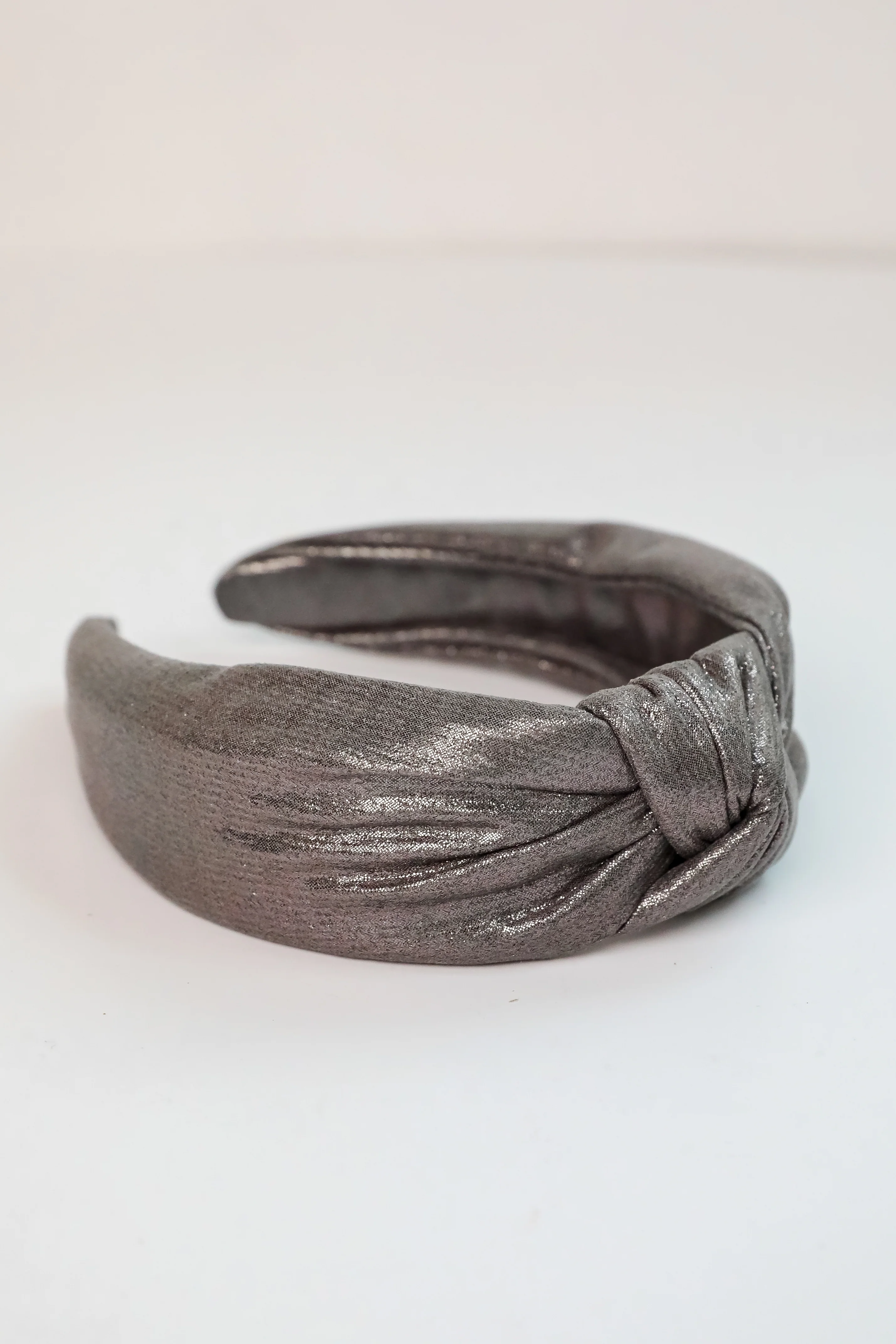 FINAL SALE - Glittering Element Metallic Knotted Headband 4 FINAL SALE - Glittering Element Metallic Knotted Headband