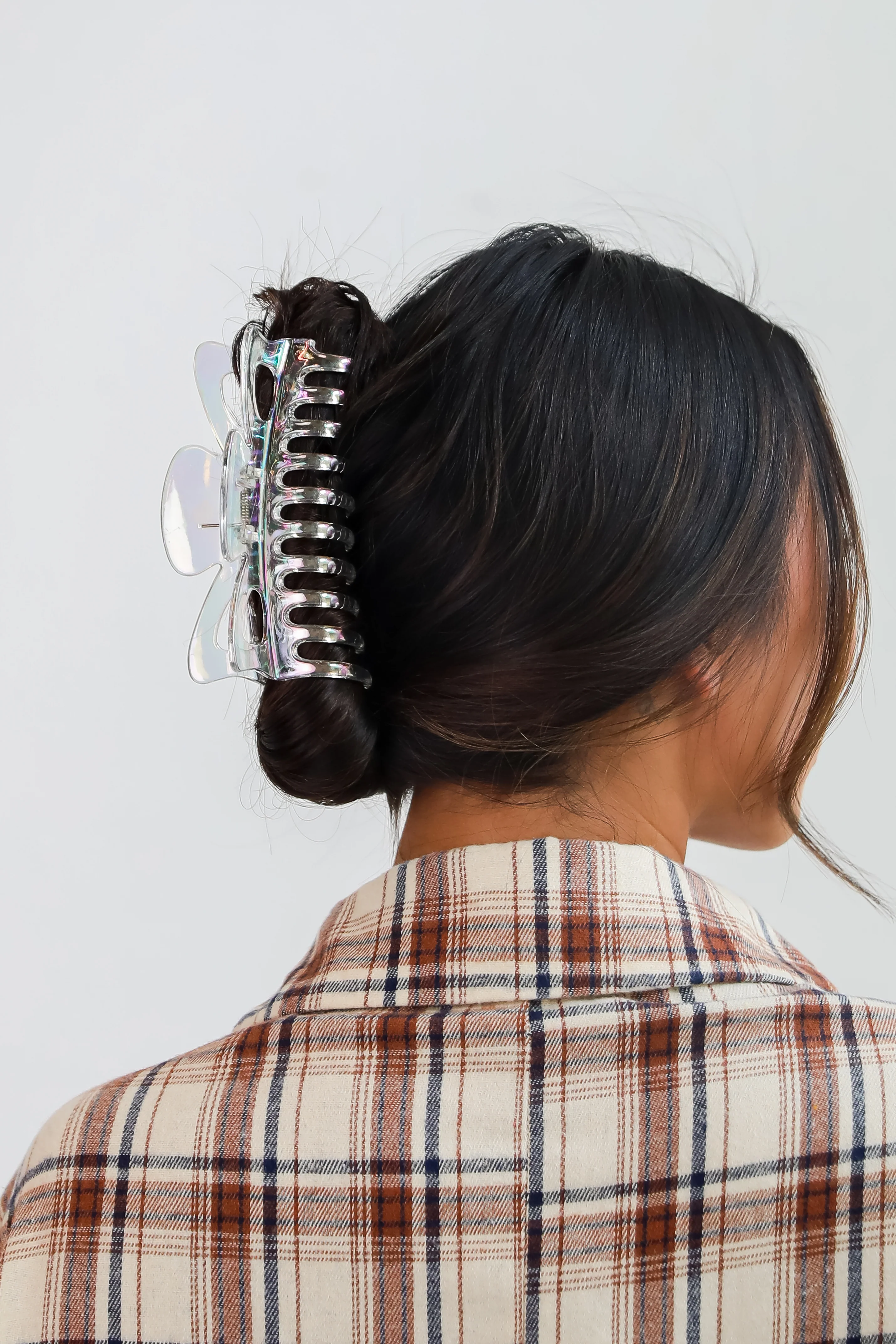 Poised Element Clear Claw Hair Clip 5 Poised Element Clear Claw Hair Clip