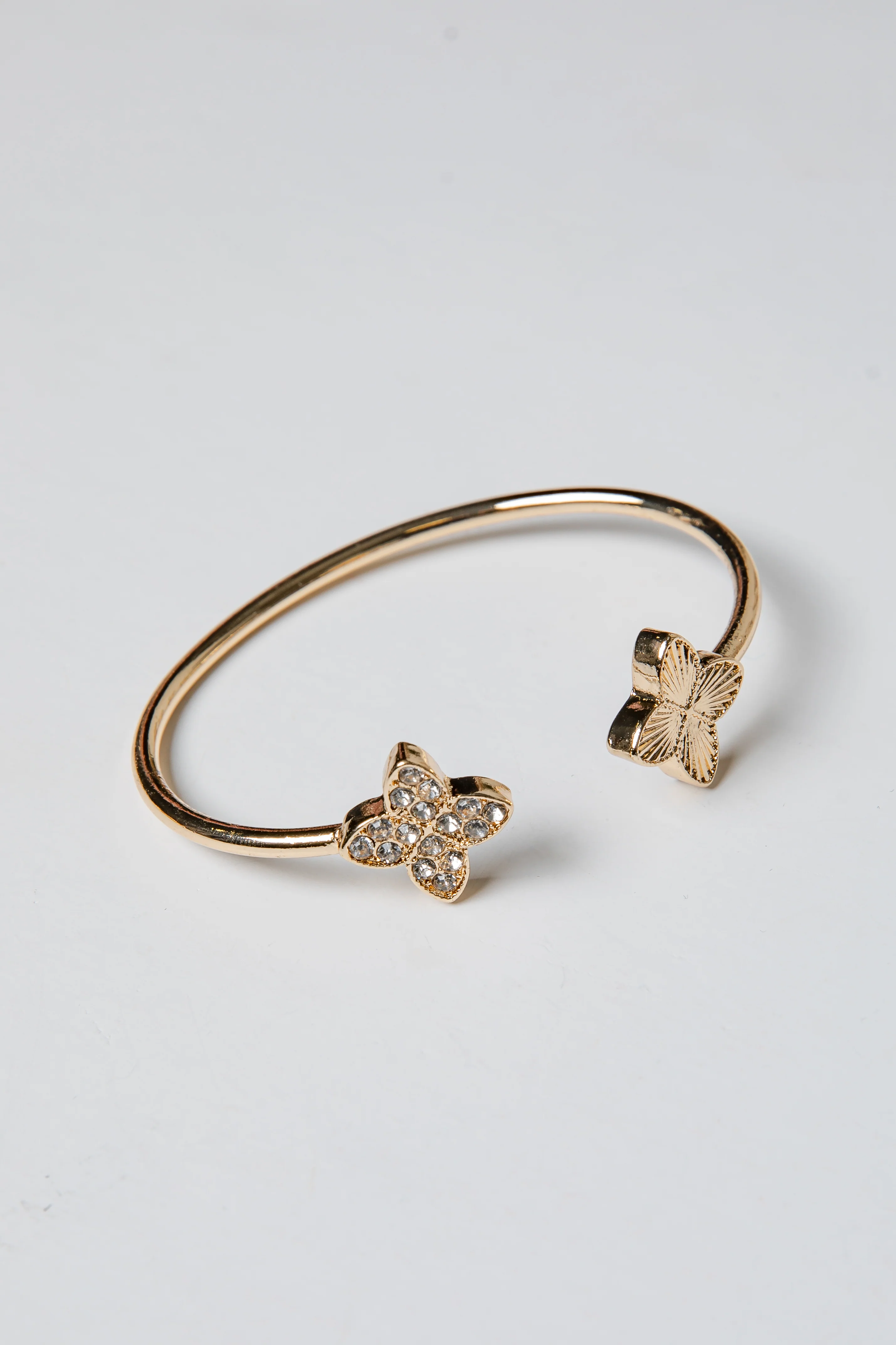 Marie Rhinestone Bangle Bracelet Set