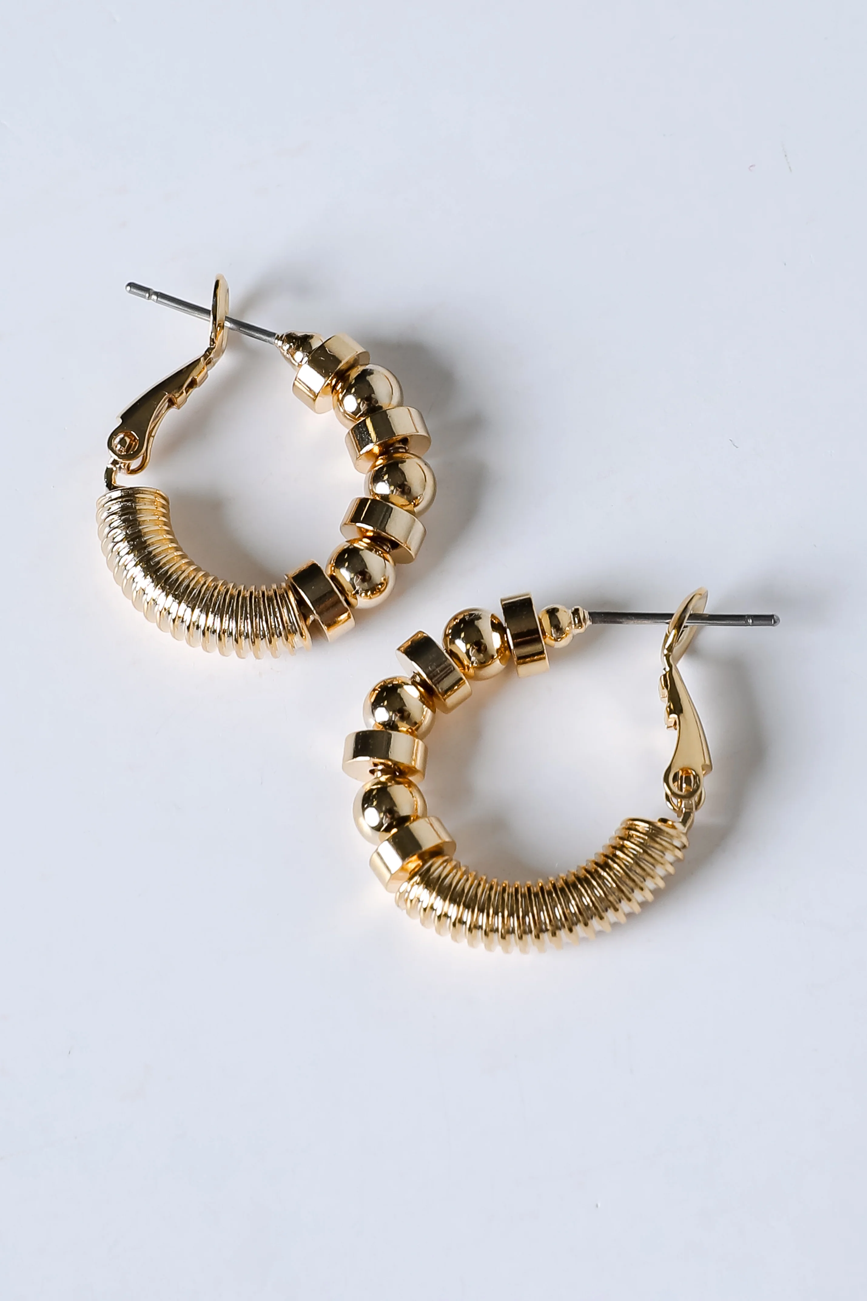 FINAL SALE - Sadie Gold Hoop Earrings