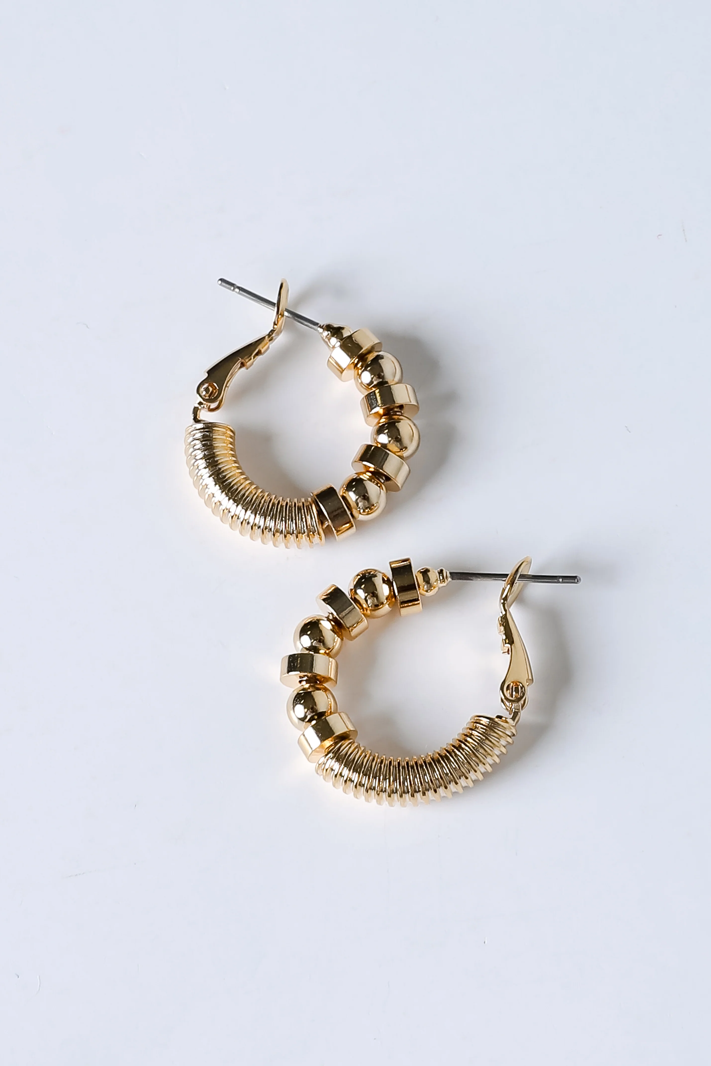 FINAL SALE - Sadie Gold Hoop Earrings