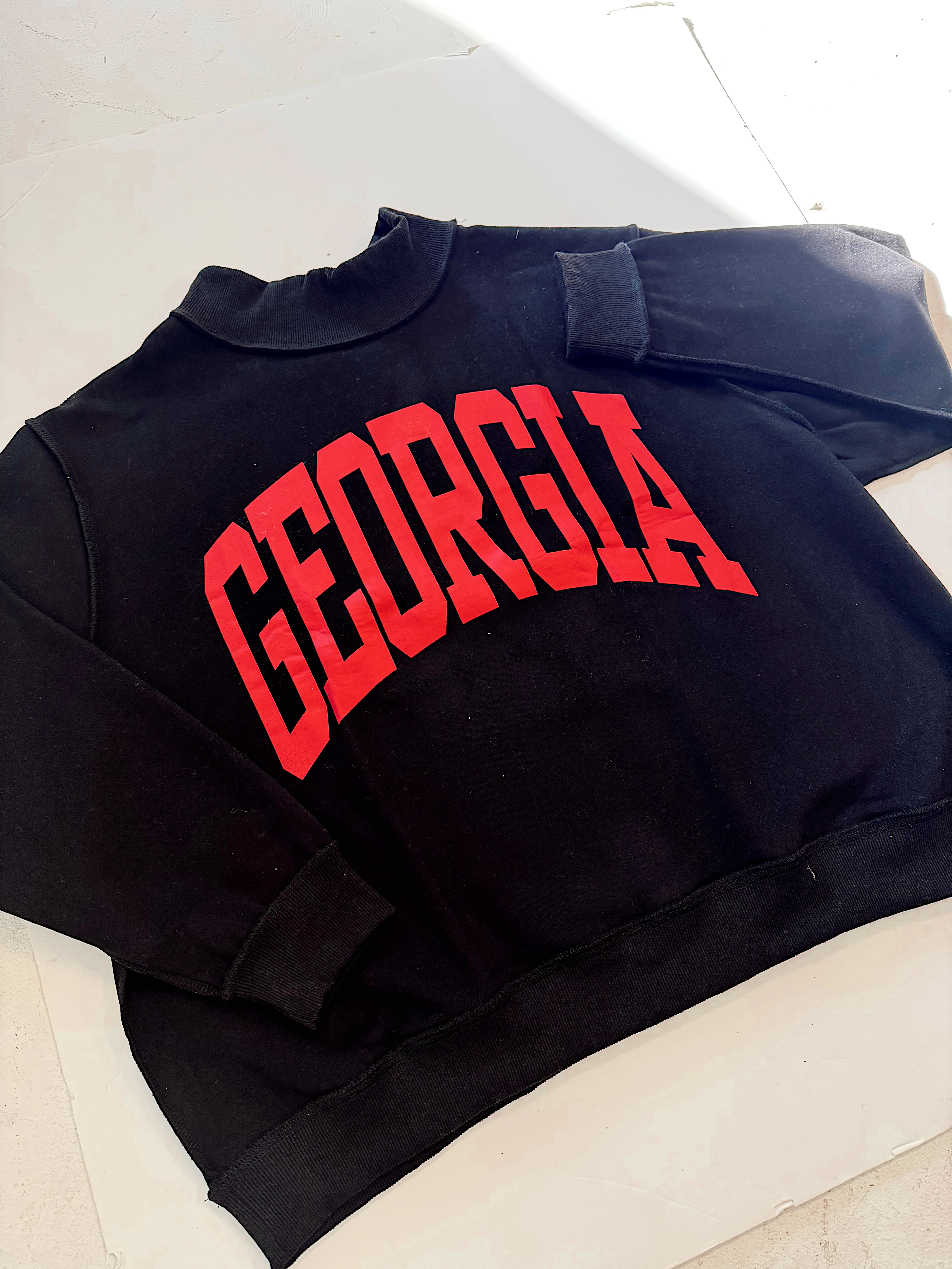 Georgia Reversible Mockneck Sweatshirt 10 Georgia Reversible Mockneck Sweatshirt