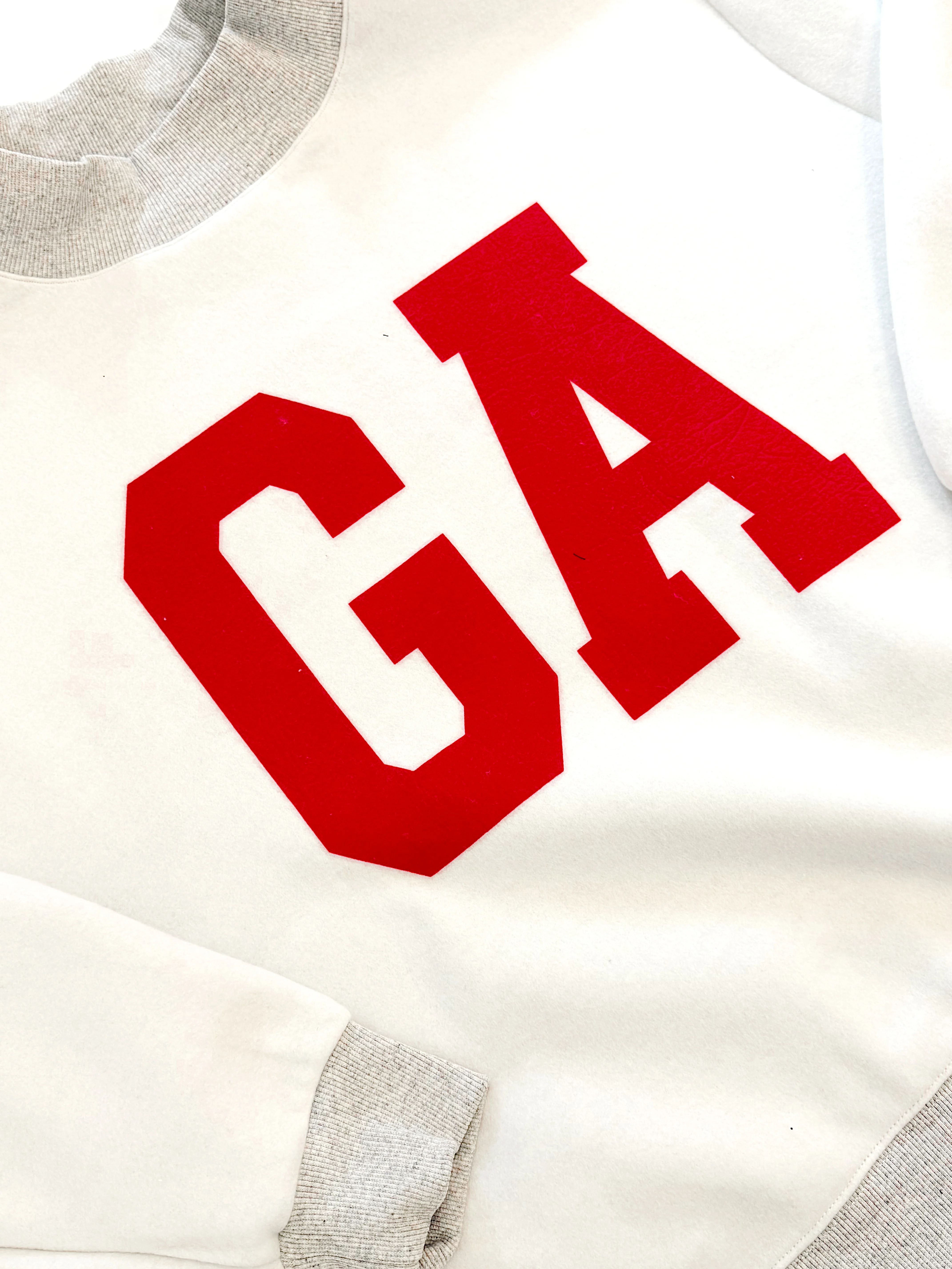 Georgia Reversible Mockneck Sweatshirt 3 Georgia Reversible Mockneck Sweatshirt