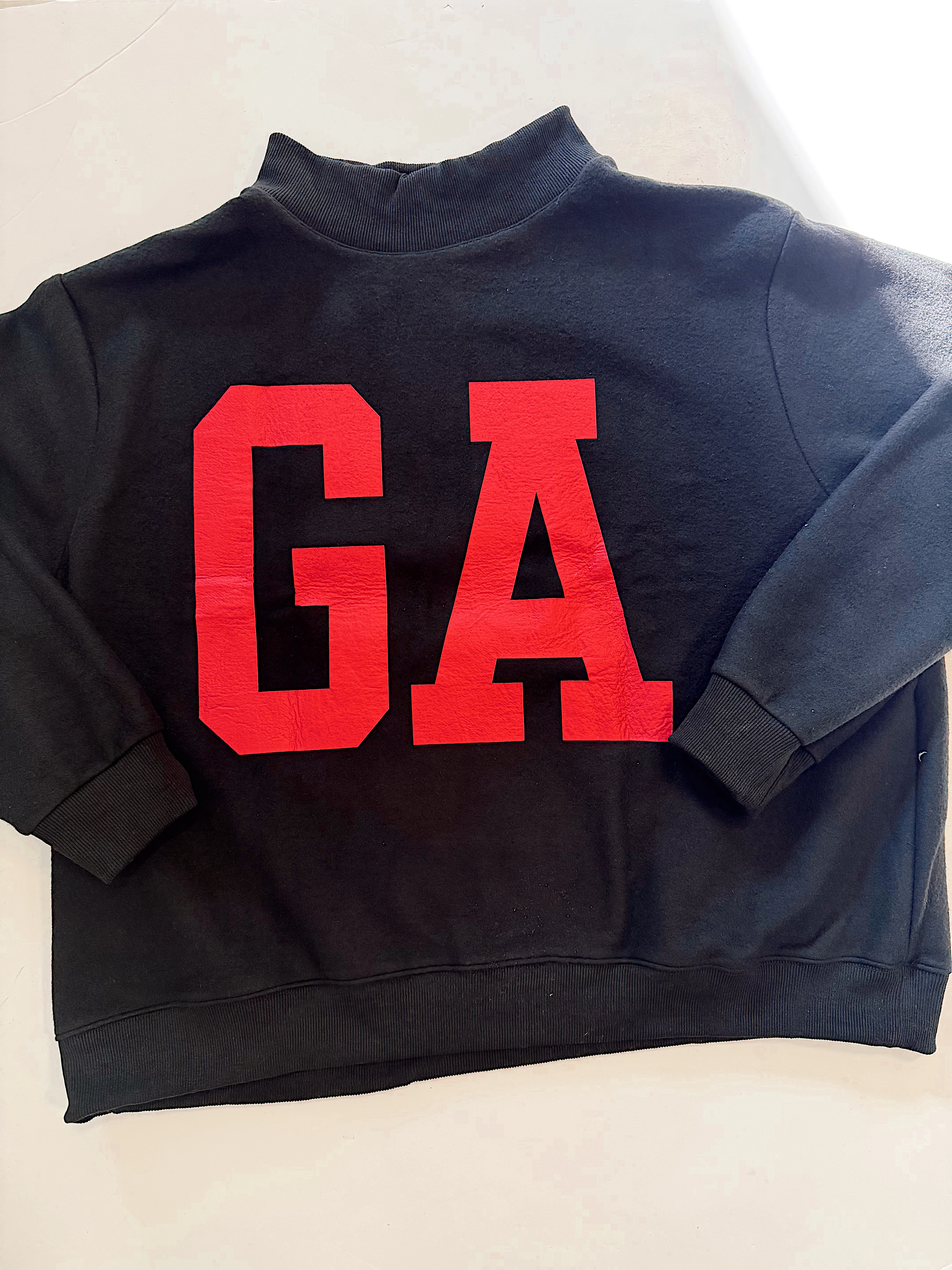 Georgia Reversible Mockneck Sweatshirt 4 Georgia Reversible Mockneck Sweatshirt