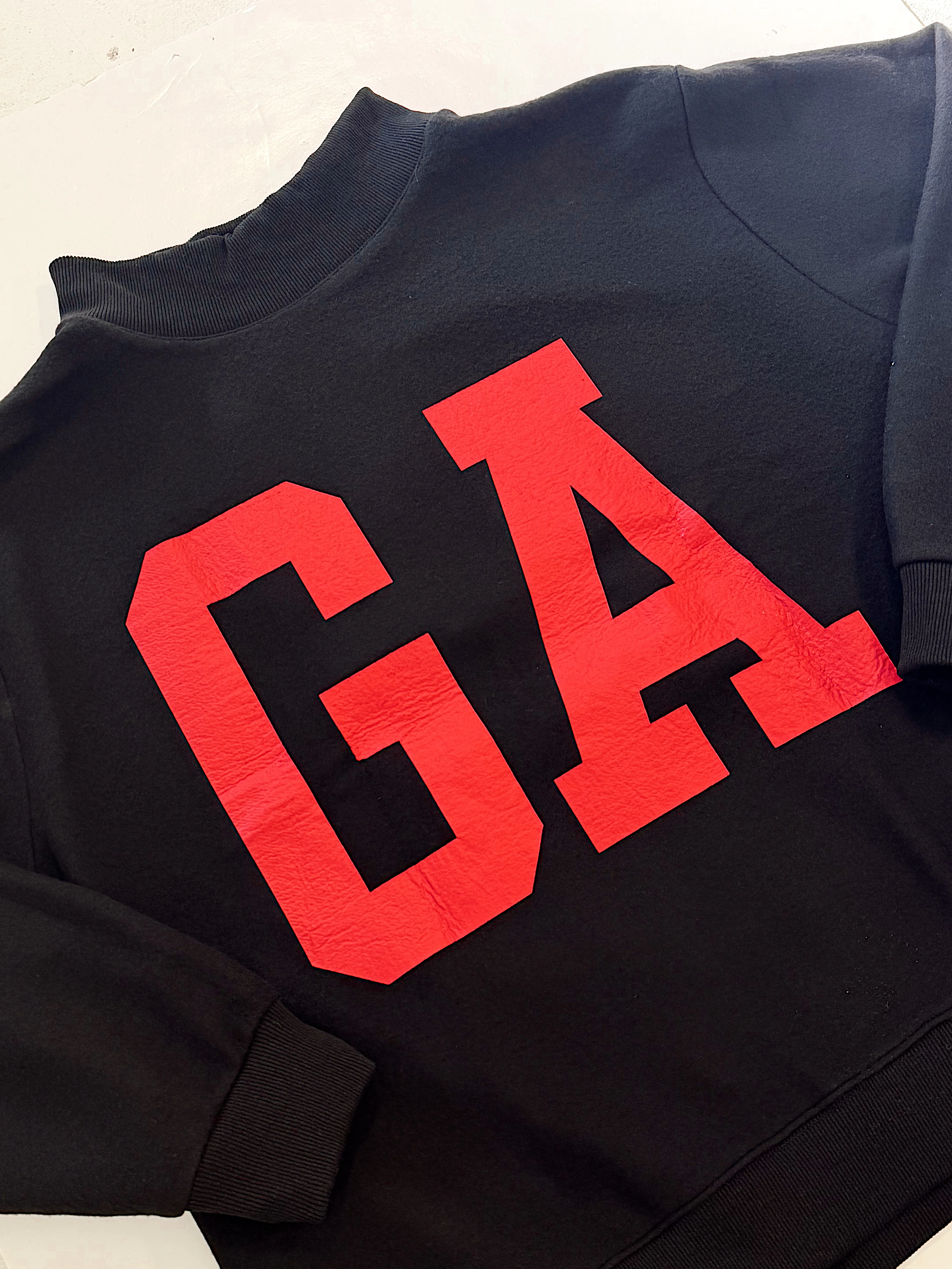 Georgia Reversible Mockneck Sweatshirt 8 Georgia Reversible Mockneck Sweatshirt