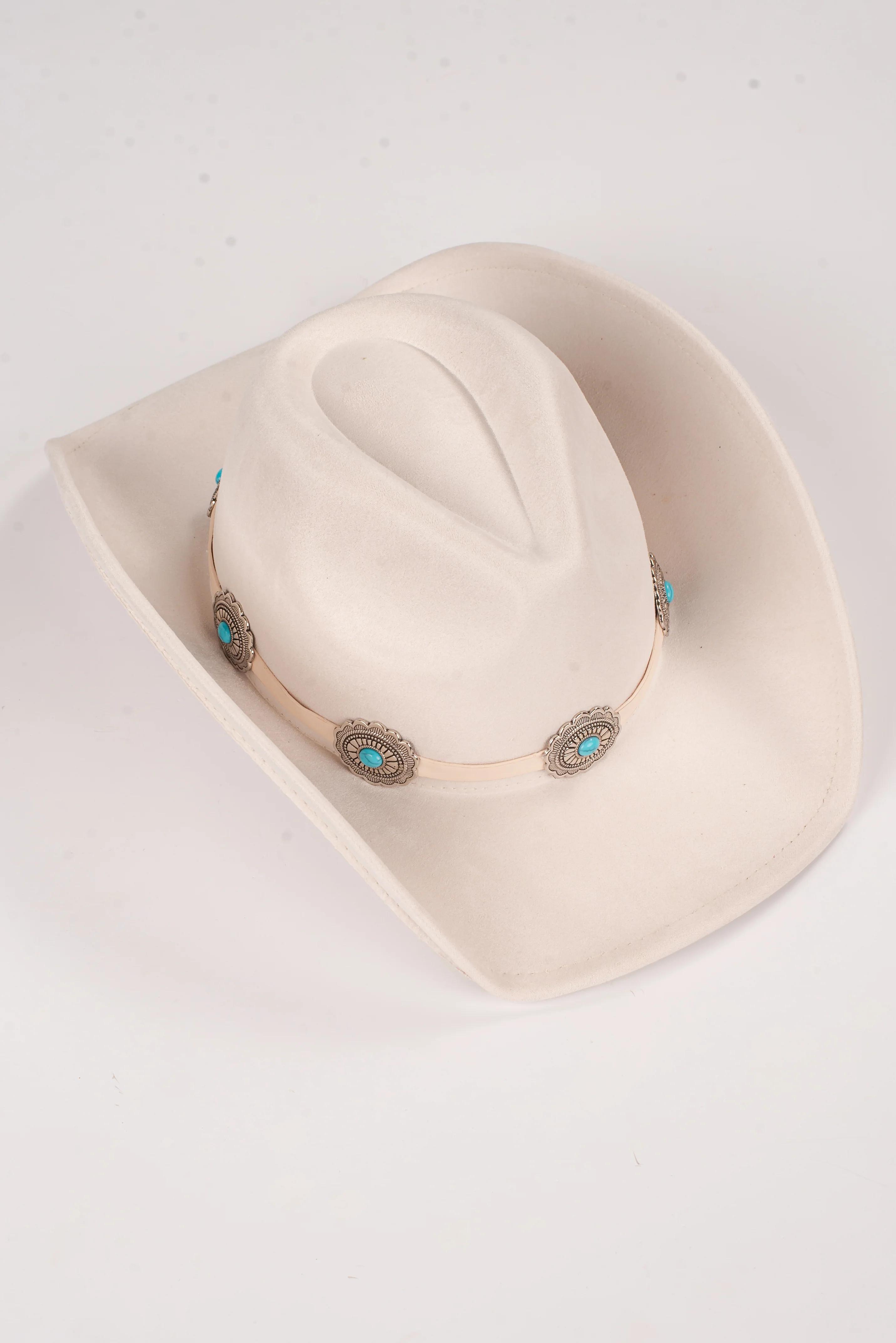 All American Ivory Fedora Western Hat
