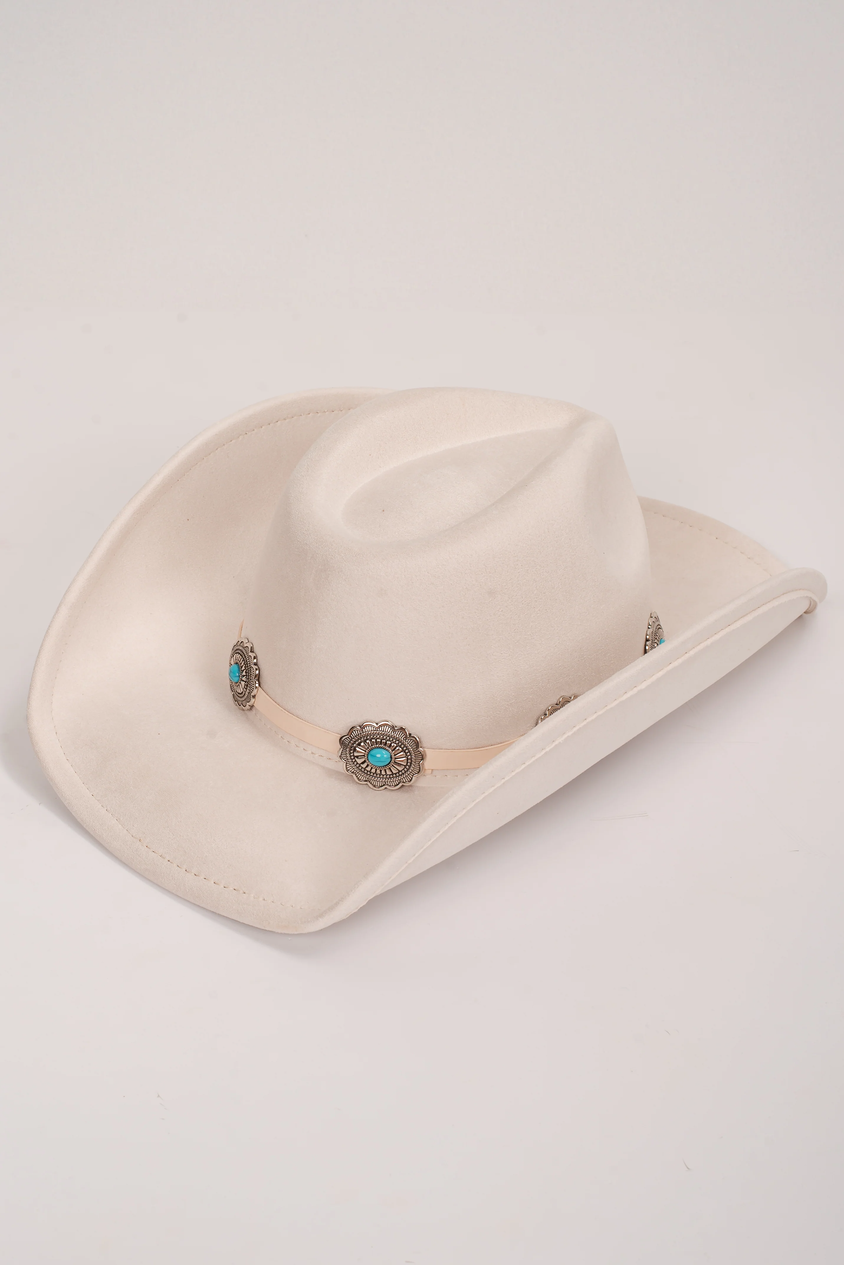 All American Ivory Fedora Western Hat