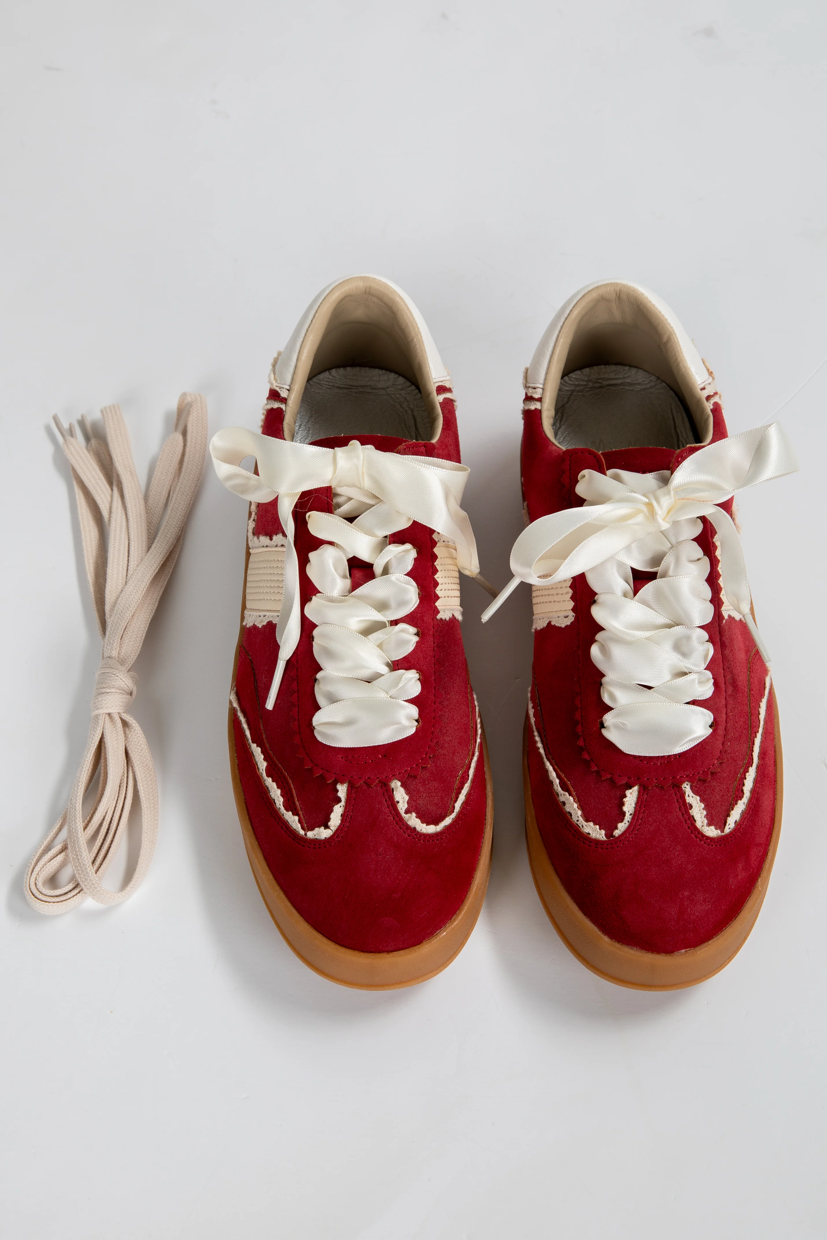 FINAL SALE - Just For Kicks Red Sneakers