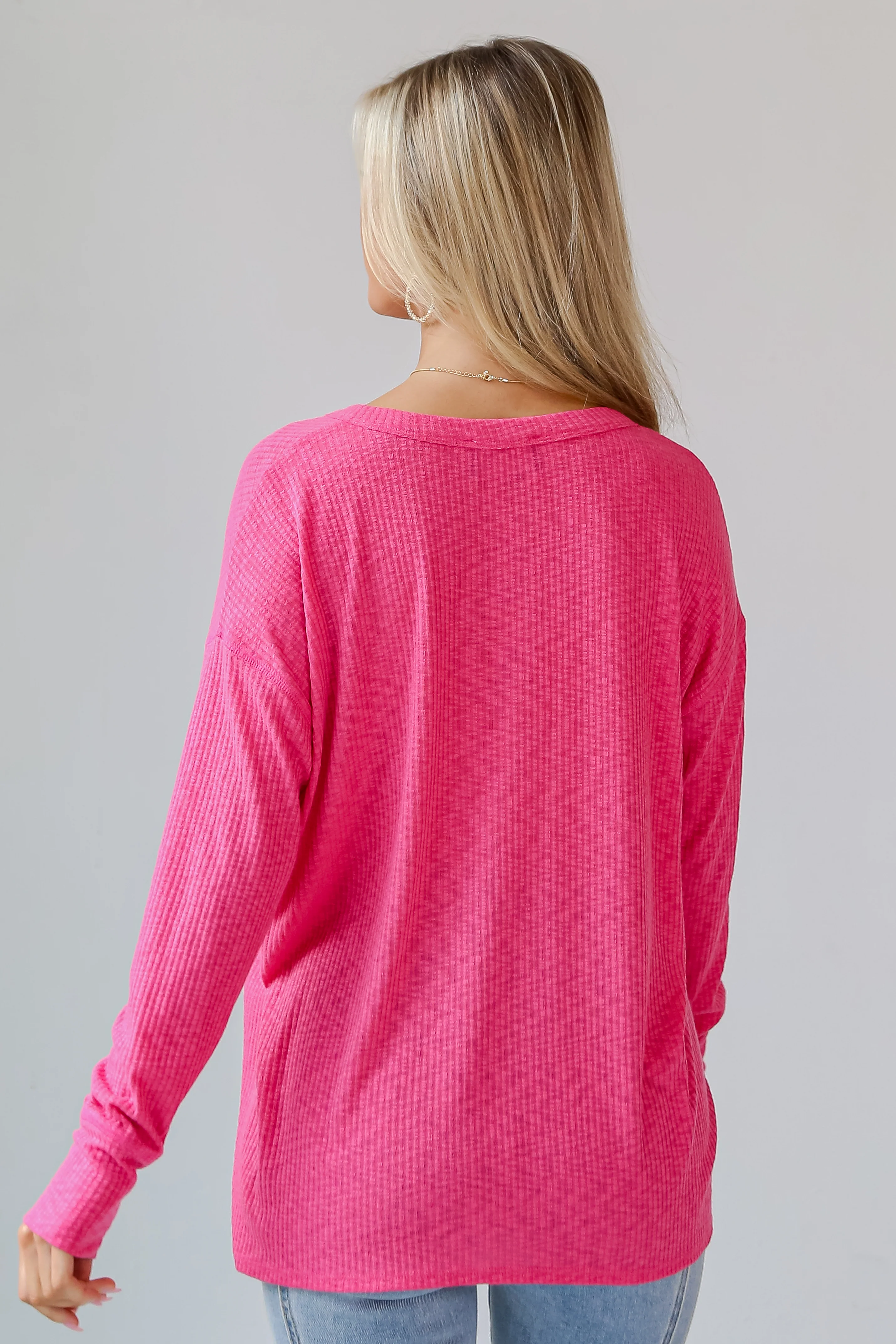 FINAL SALE - Sarah Knit Henley Top - DOORBUSTER 6 FINAL SALE - Sarah Knit Henley Top - DOORBUSTER