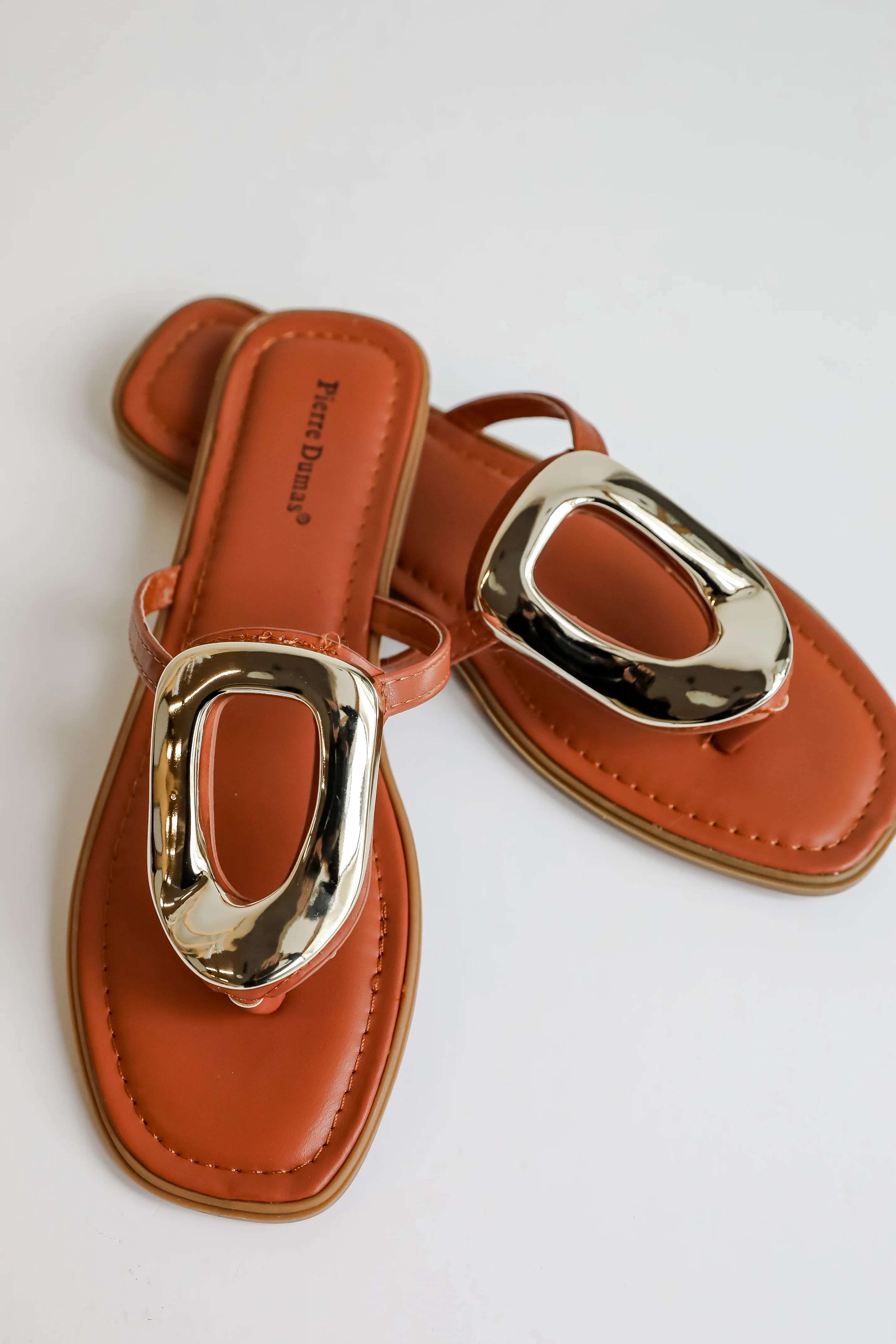 FINAL SALE - There She Goes Tan Sandals
