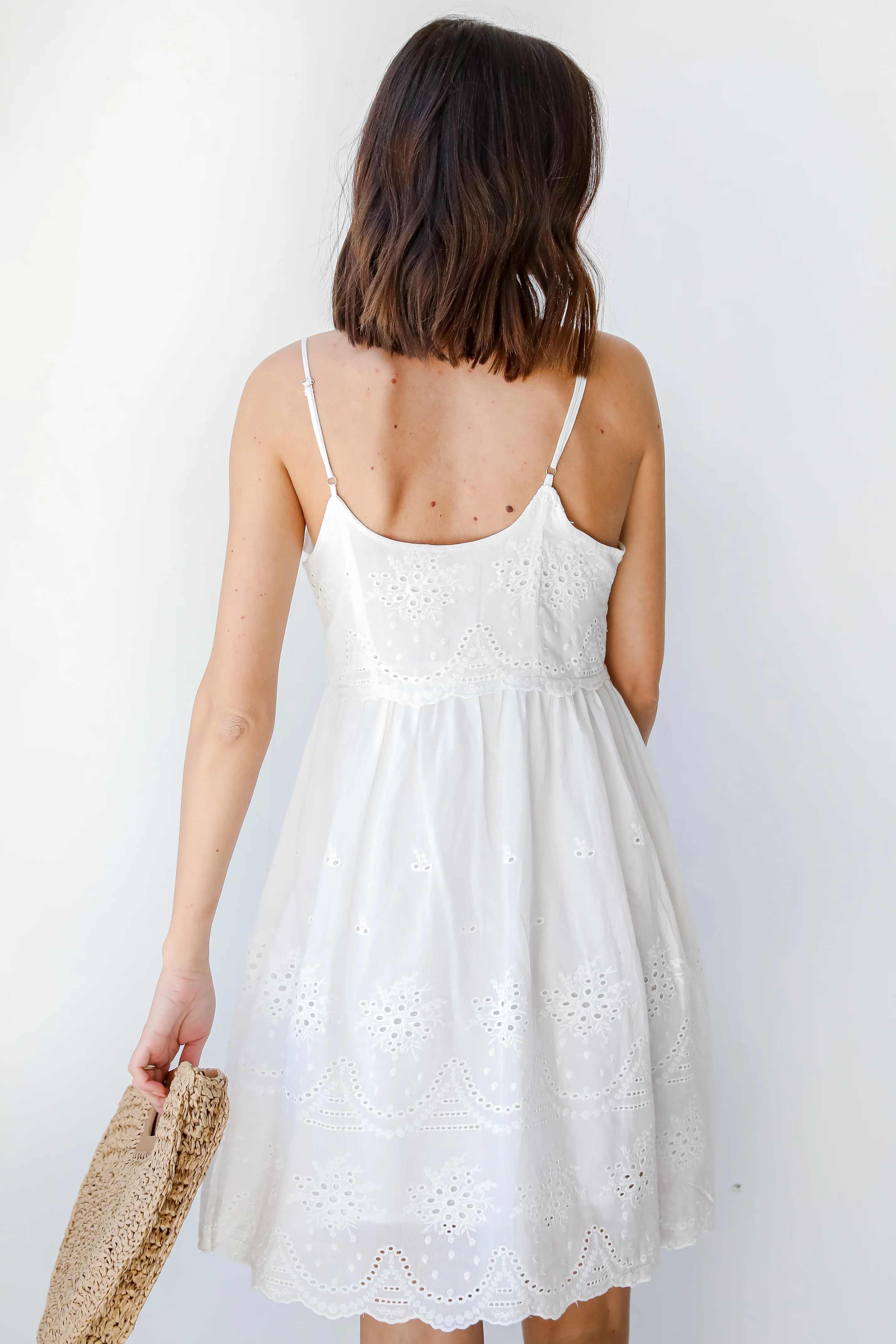 Dreaming Of Sunshine Eyelet Dress