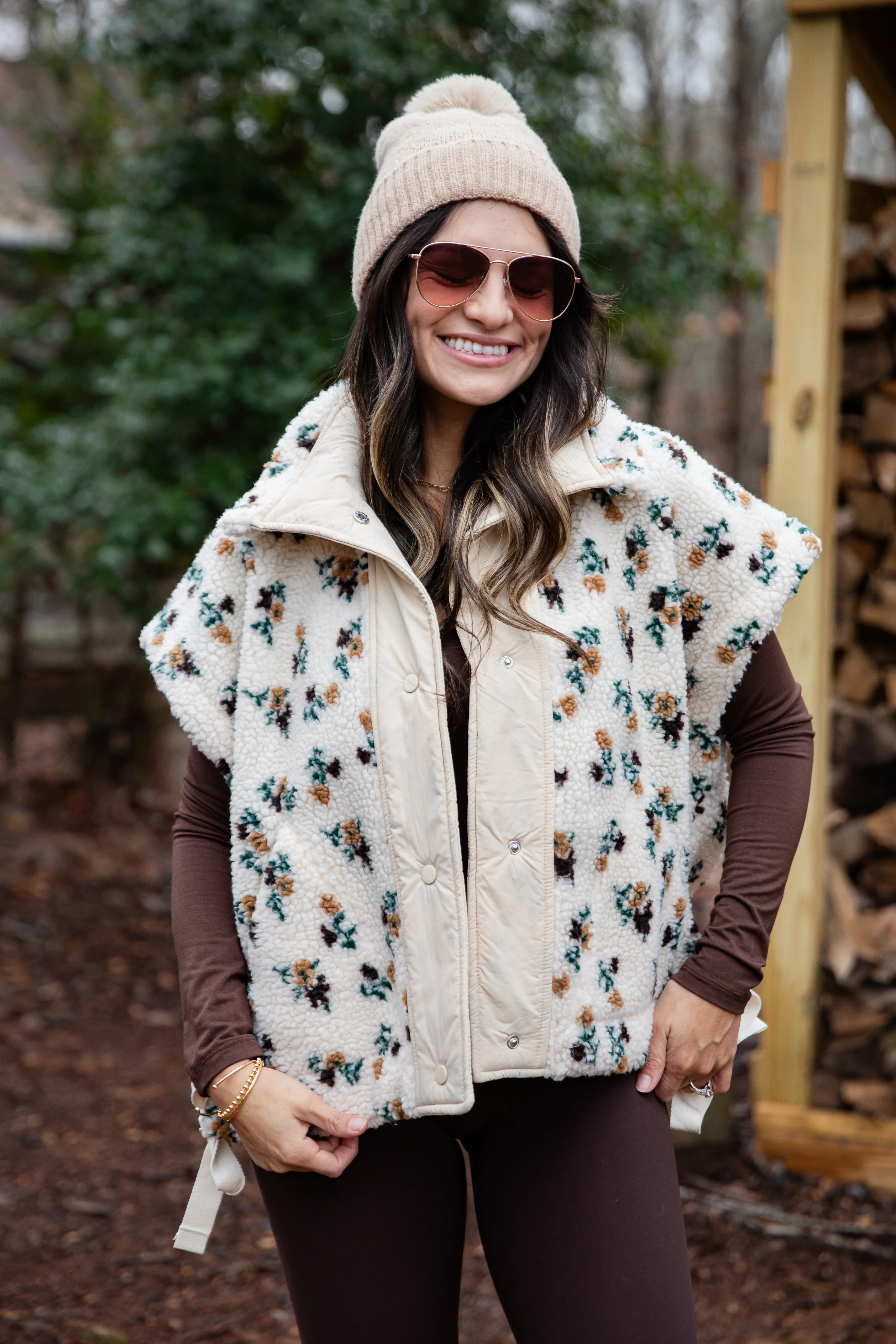 Northstill Ivory Sherpa Vest 5 Northstill Ivory Sherpa Vest