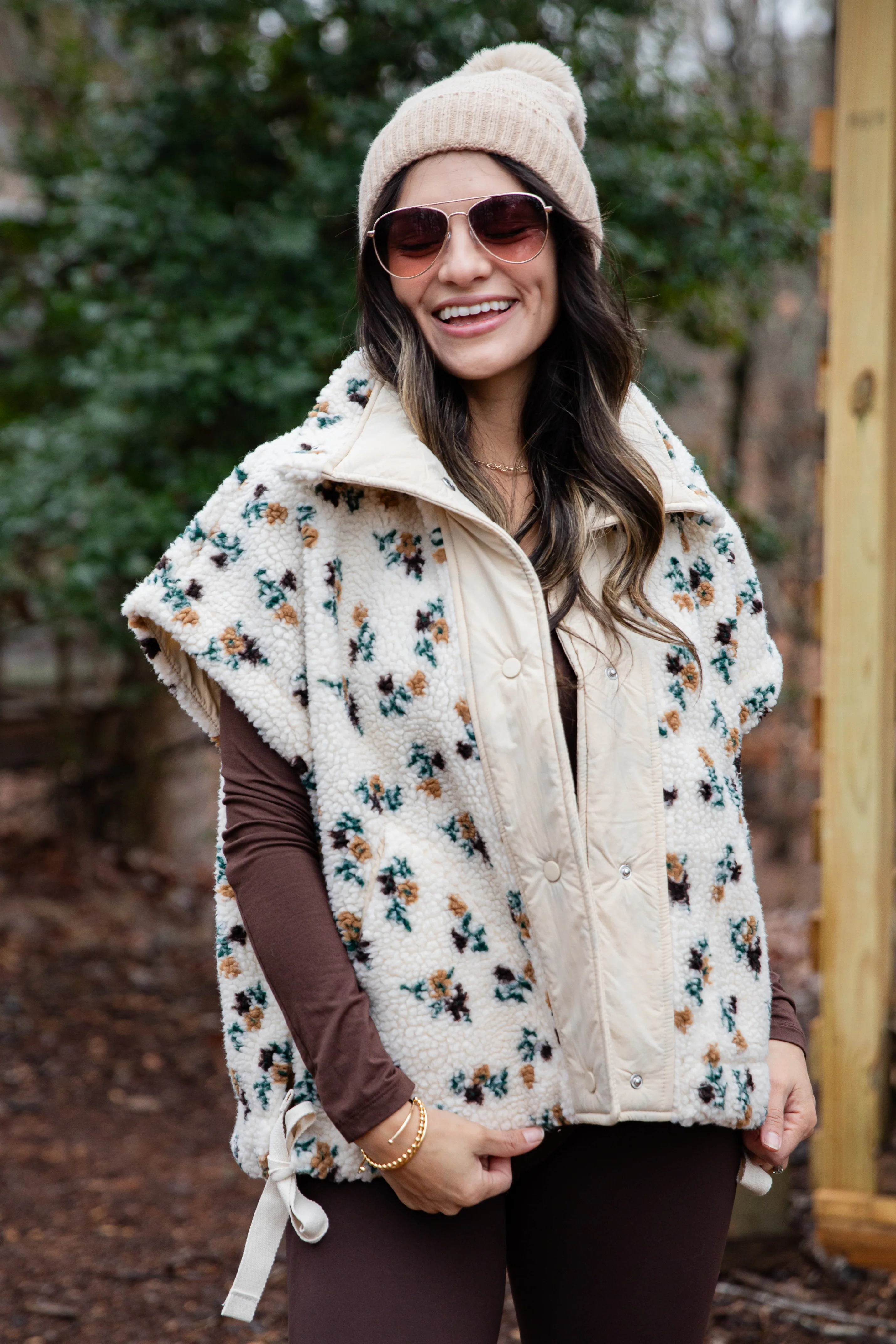 Northstill Ivory Sherpa Vest 7 Northstill Ivory Sherpa Vest