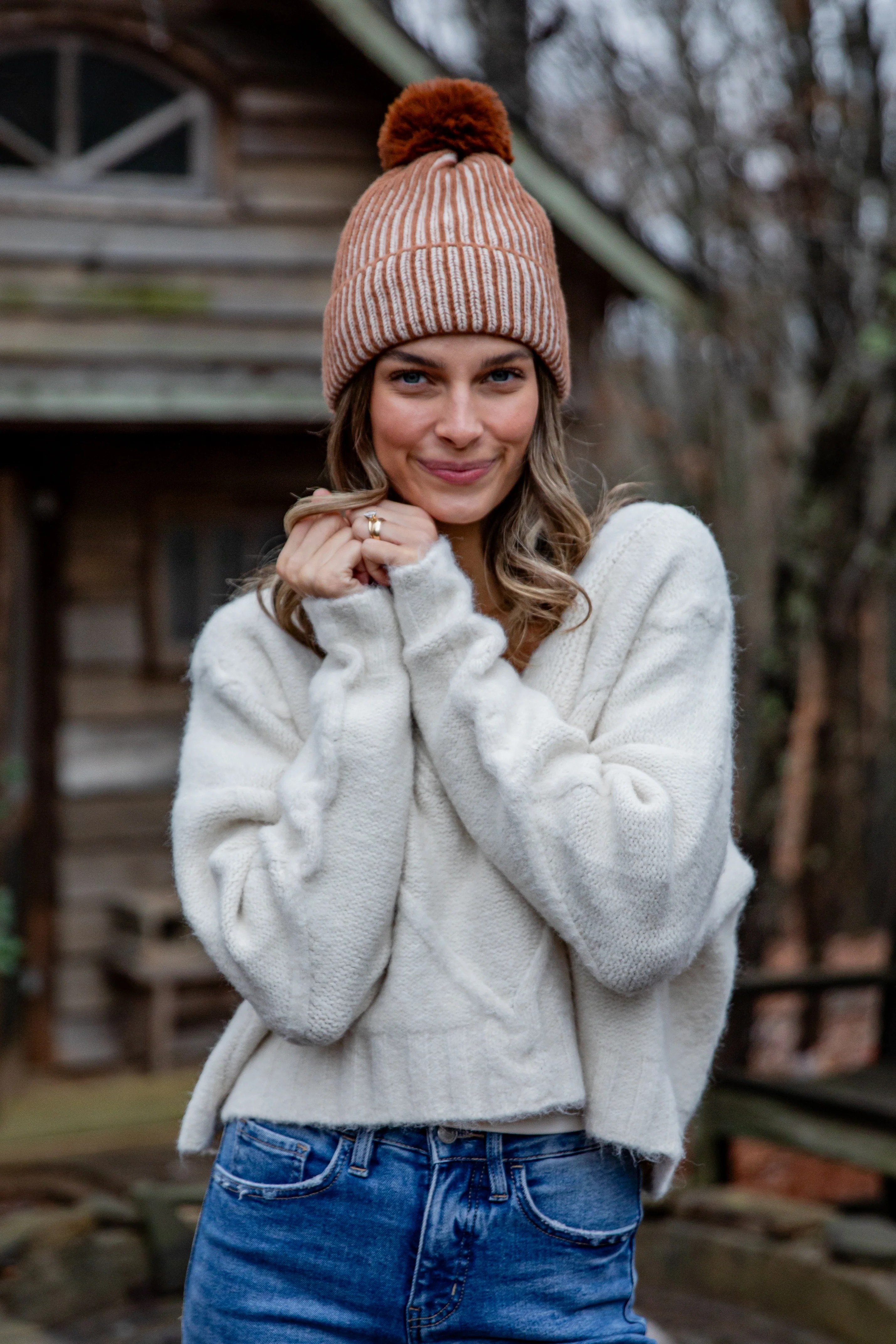 Quiet Frost Knit Sweater