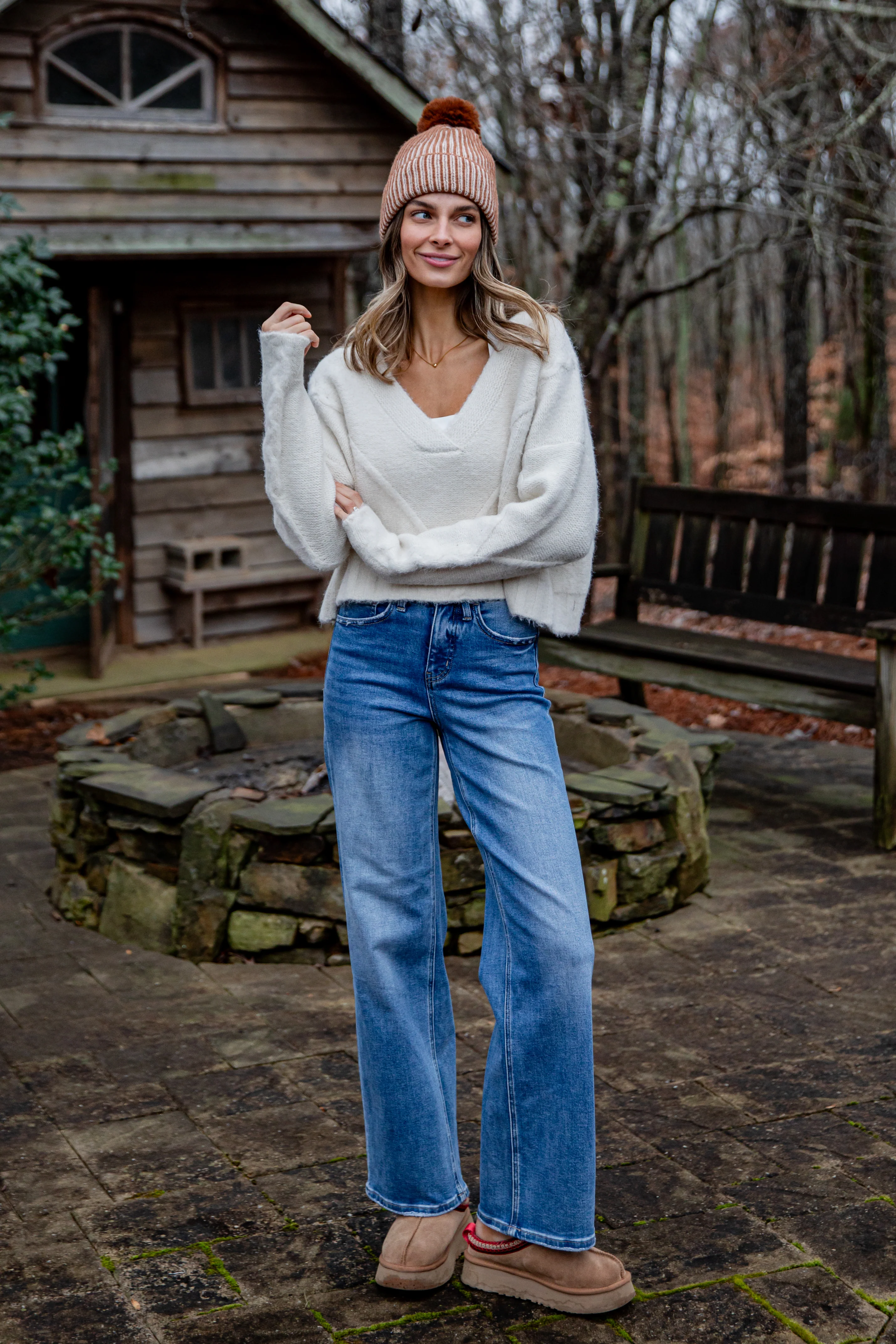 Quiet Frost Knit Sweater