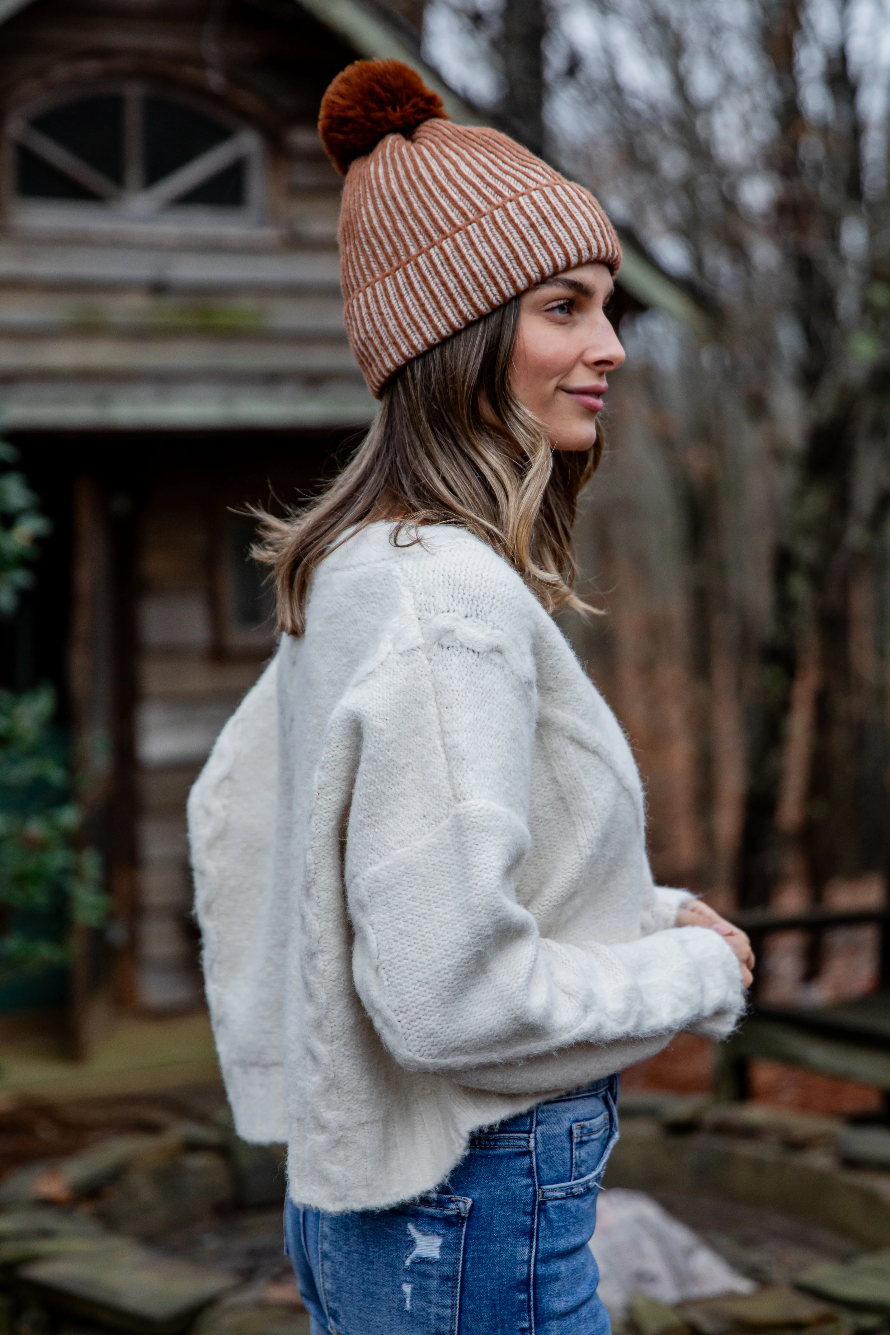 Quiet Frost Knit Sweater