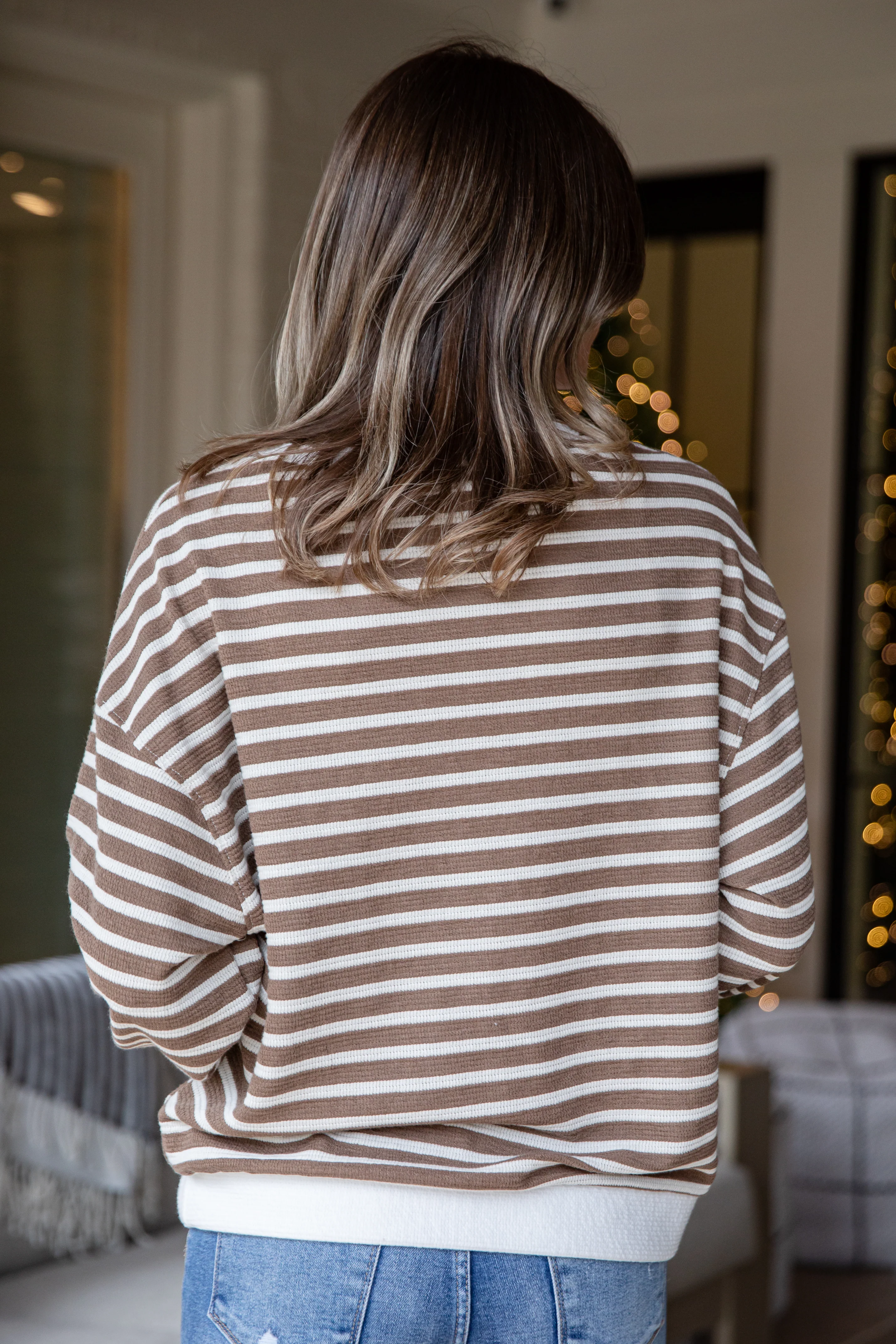 Hometown Stripes Cozy Top - DU Deal 8 Hometown Stripes Cozy Top - DU Deal