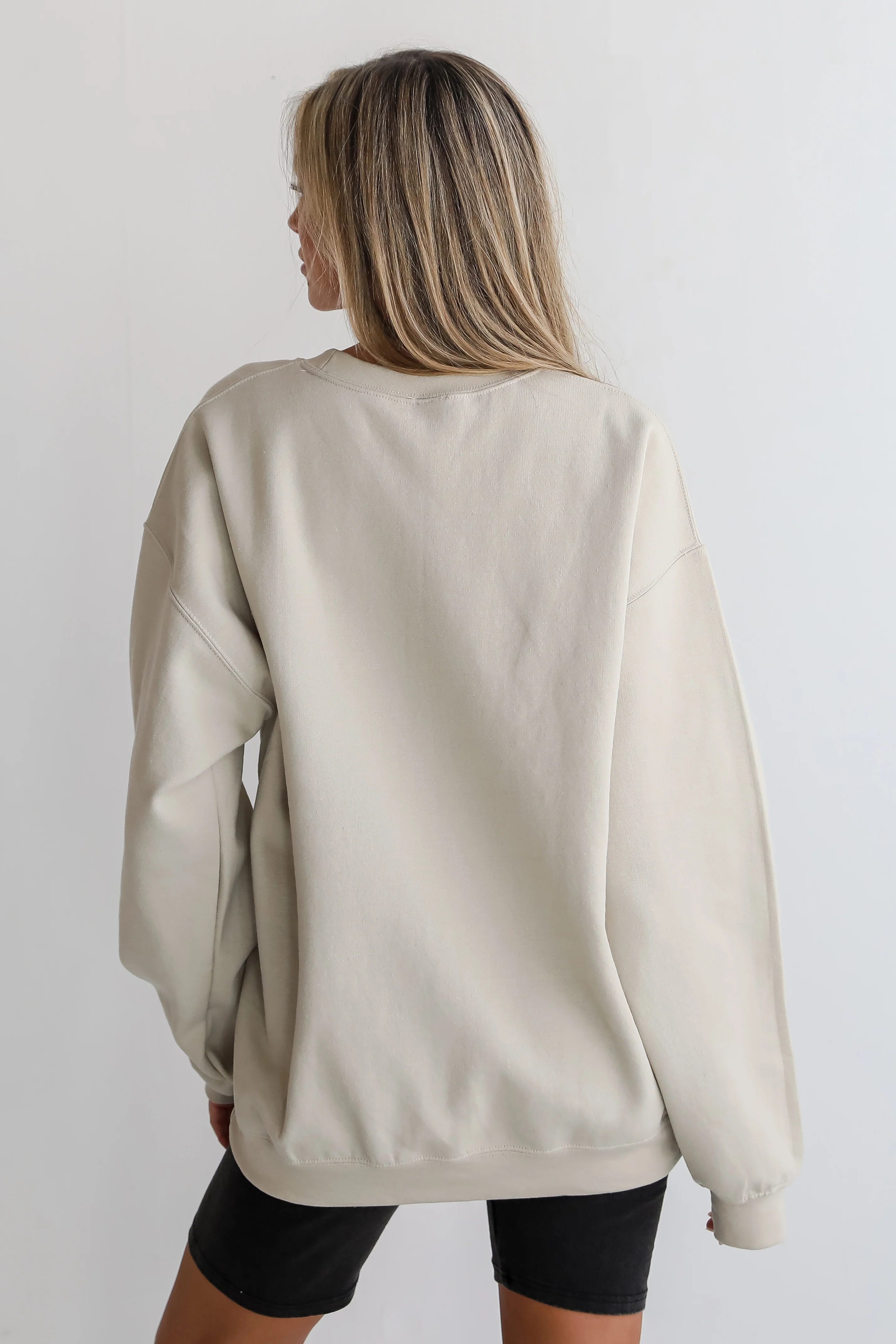 FINAL SALE - Taupe Golf Club Sweatshirt 7 FINAL SALE - Taupe Golf Club Sweatshirt