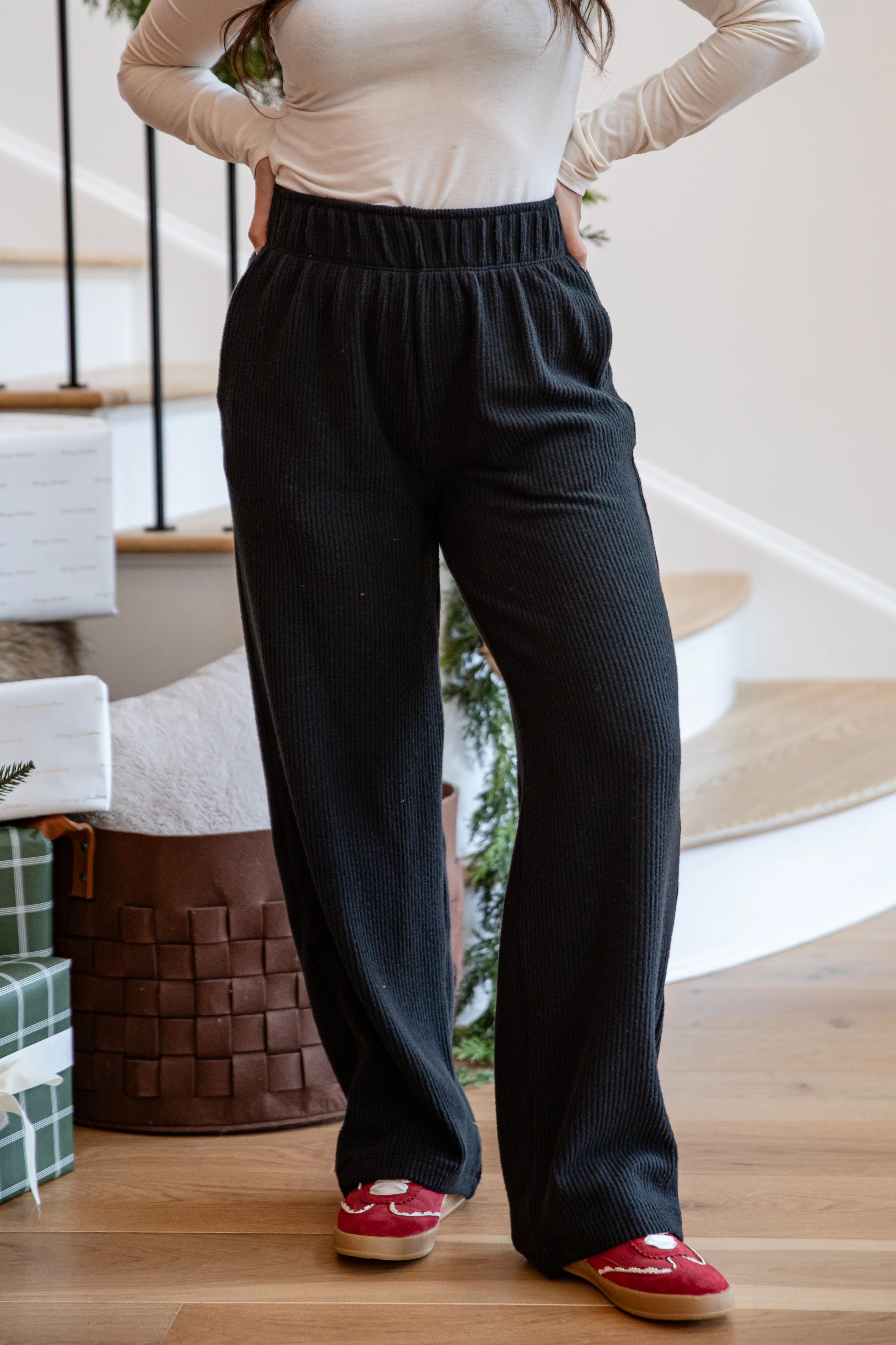 Alpine Comfort Soft Corded Knit Pants