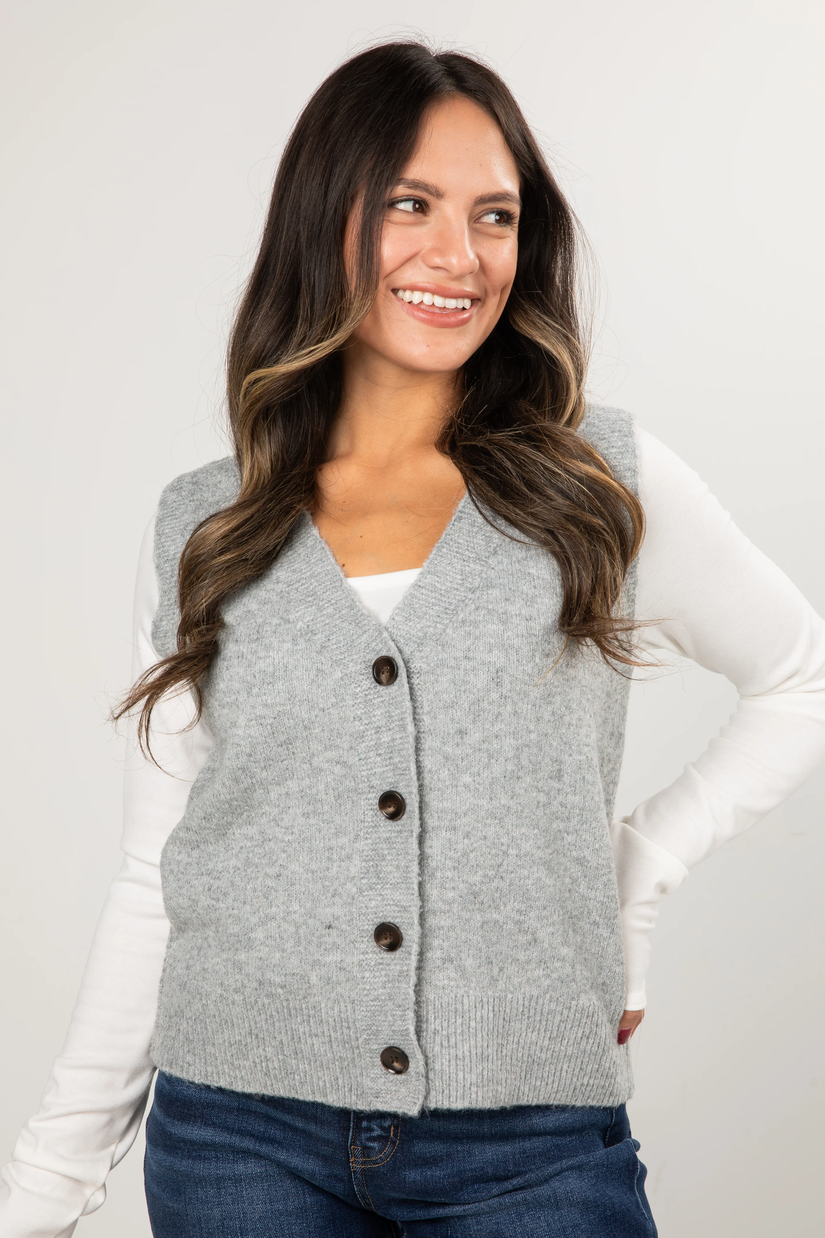 Aspen Knit Vest - DU Deal