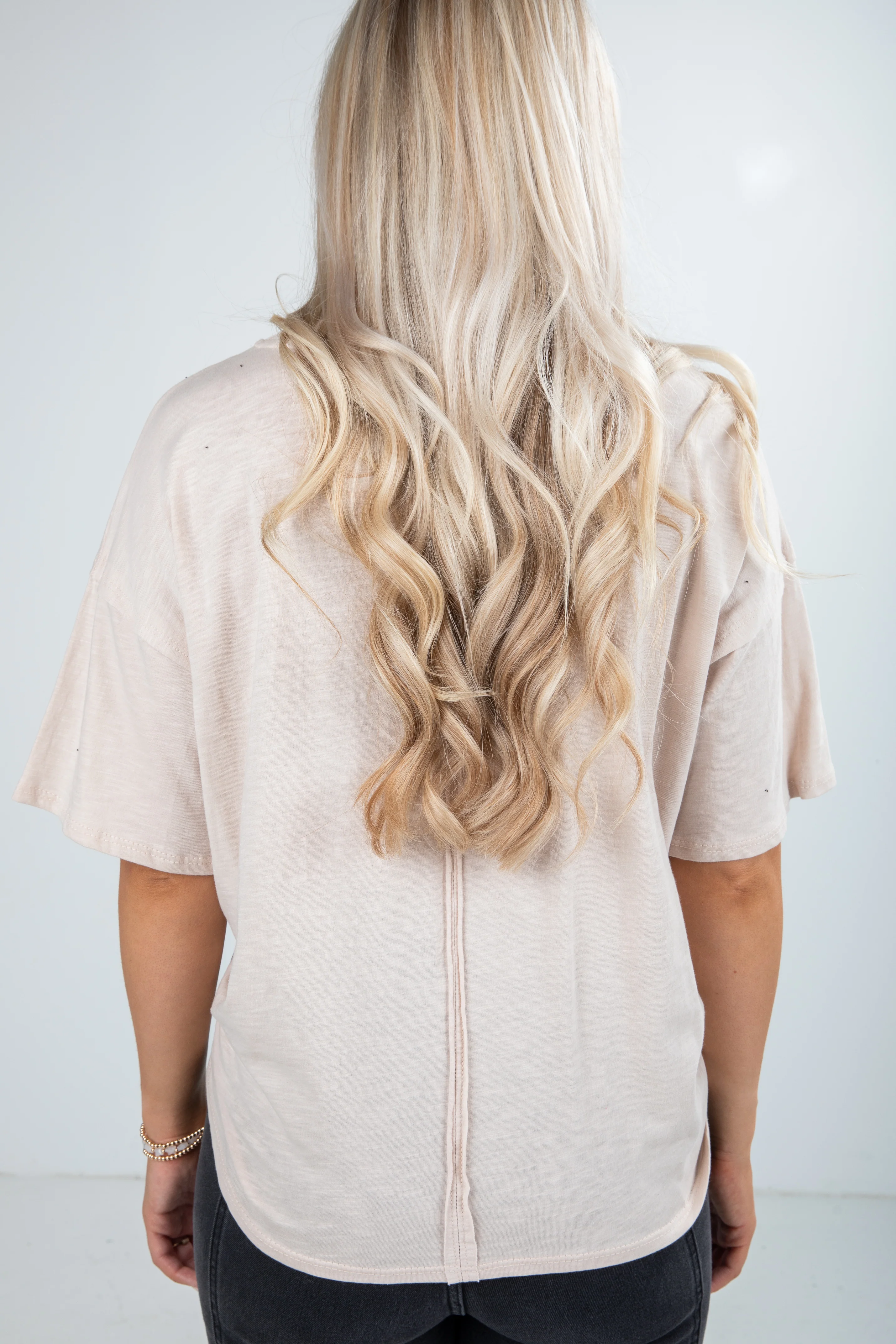 FINAL SALE - Abigail Everyday Short Sleeve Tee - DU DEAL