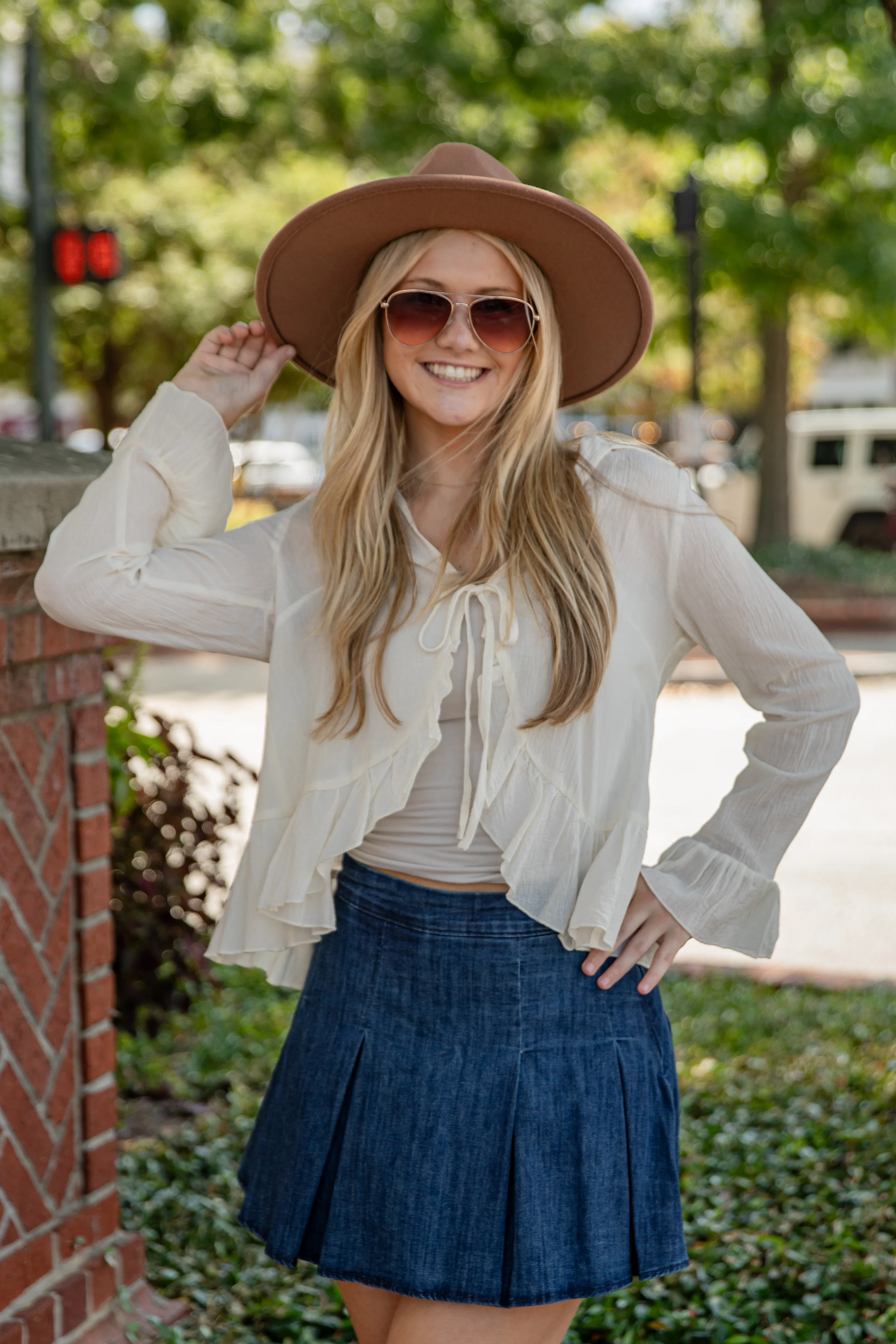FINAL SALE - Do It Over Again Cream Tie Front Blouse 8 FINAL SALE - Do It Over Again Cream Tie Front Blouse