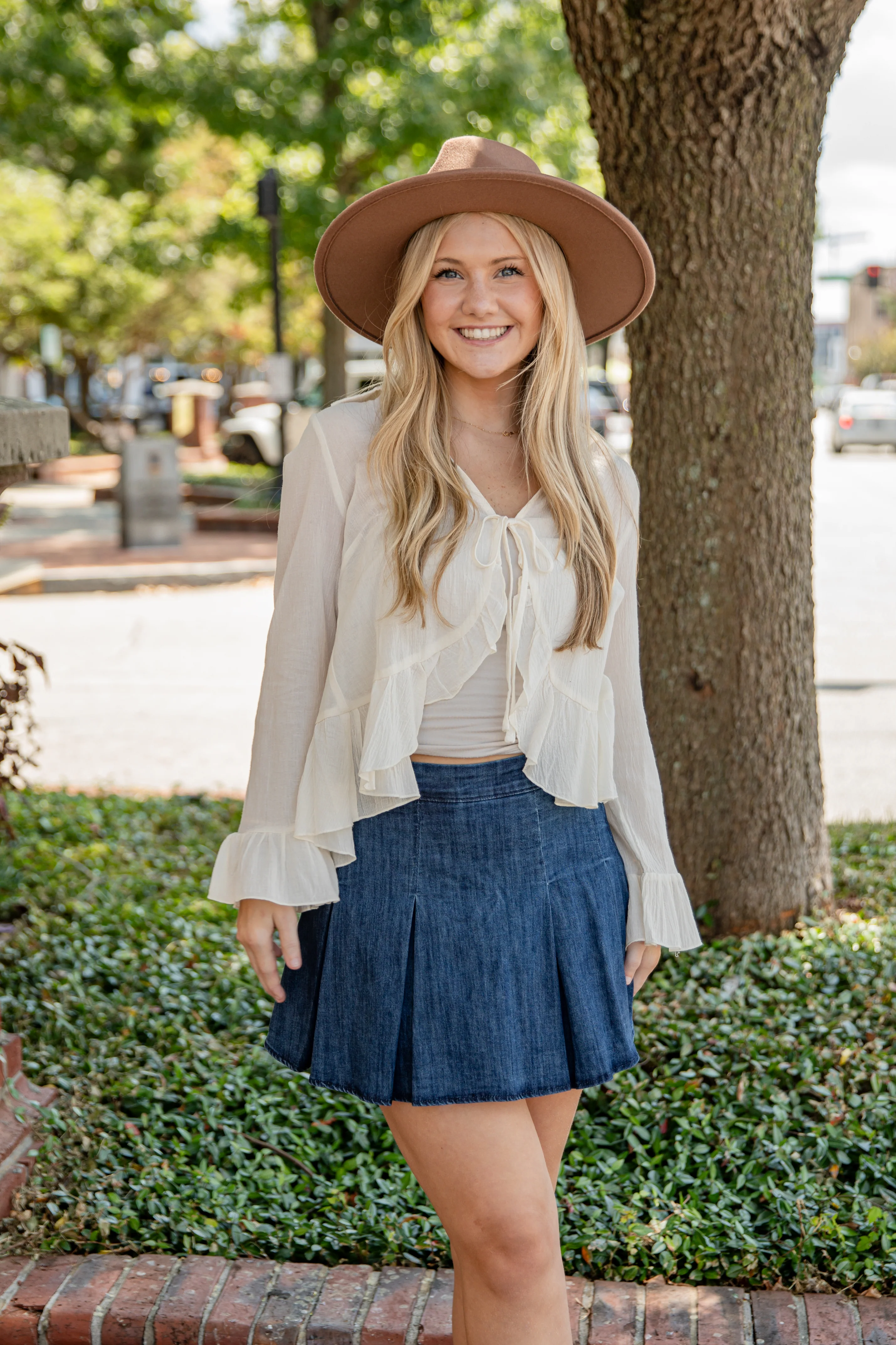 FINAL SALE - Do It Over Again Cream Tie Front Blouse 9 FINAL SALE - Do It Over Again Cream Tie Front Blouse