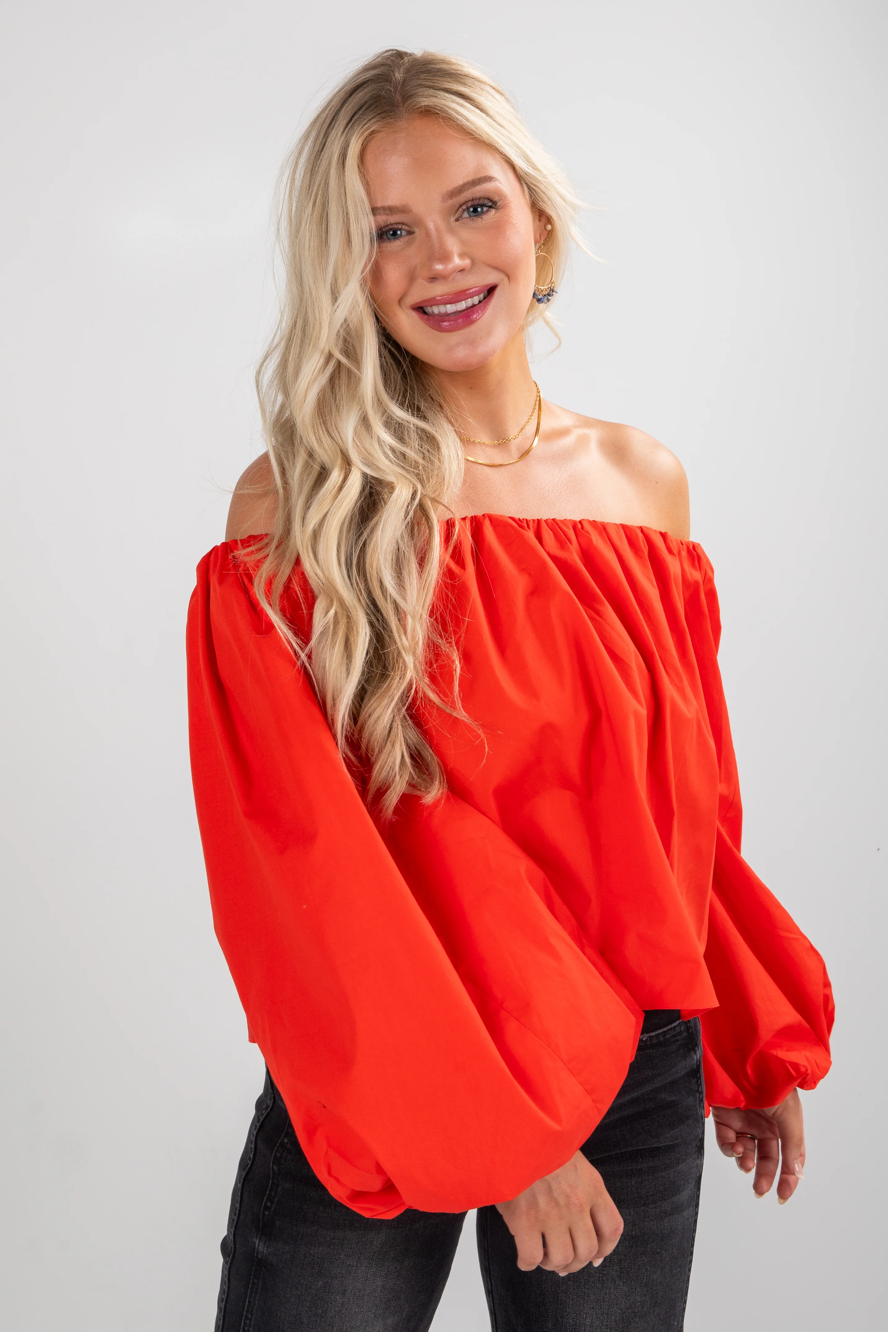 FINAL SALE - Come Along Off-The-Shoulder Blouse 4 FINAL SALE - Come Along Off-The-Shoulder Blouse